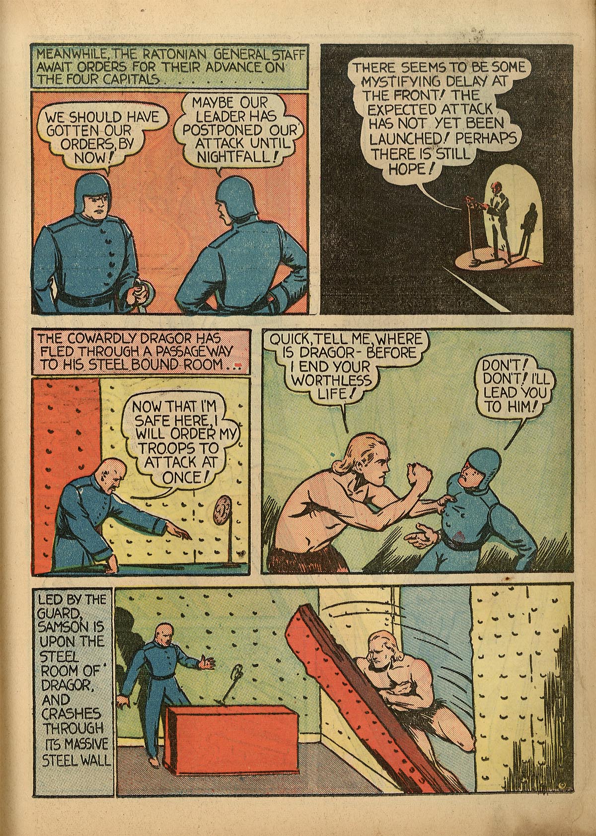 Read online Samson (1940) comic -  Issue #1 - 42