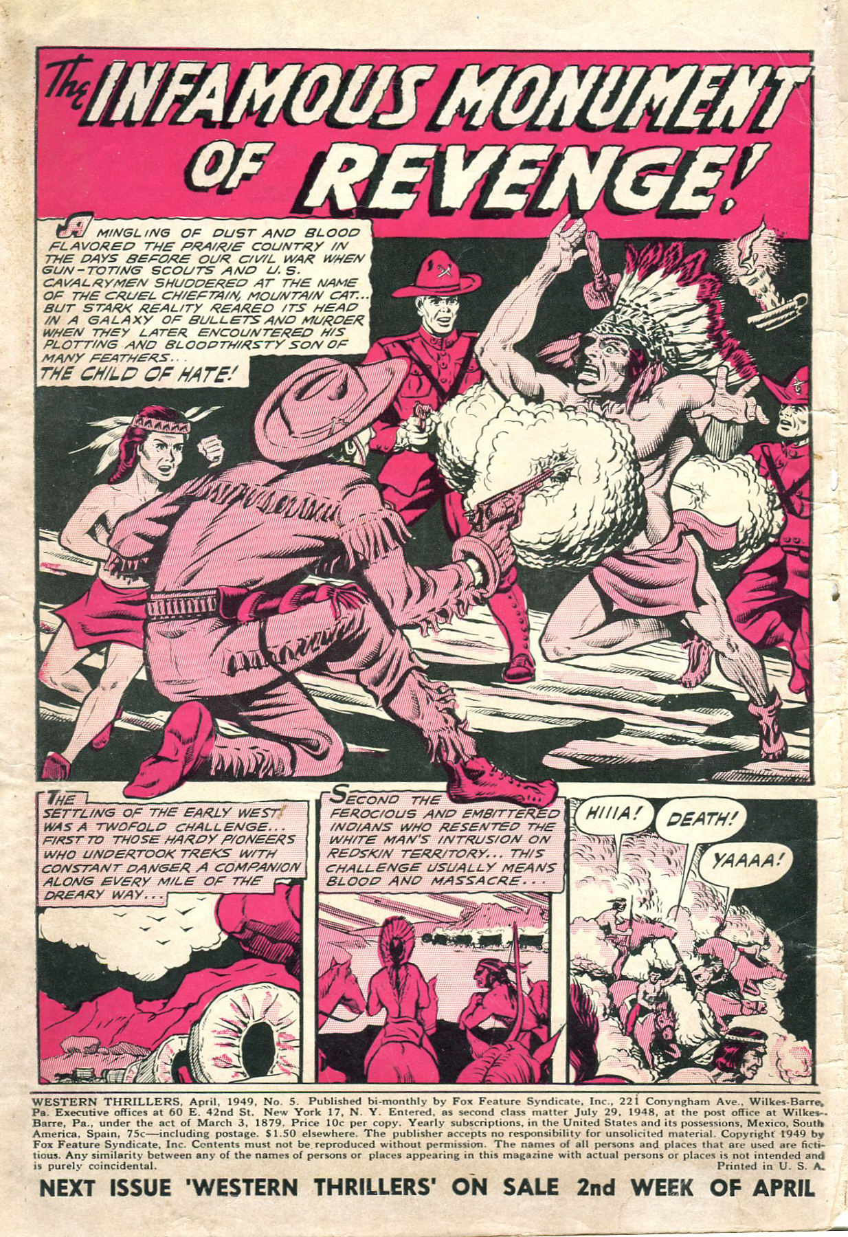 Read online Western Thrillers (1948) comic -  Issue #5 - 2