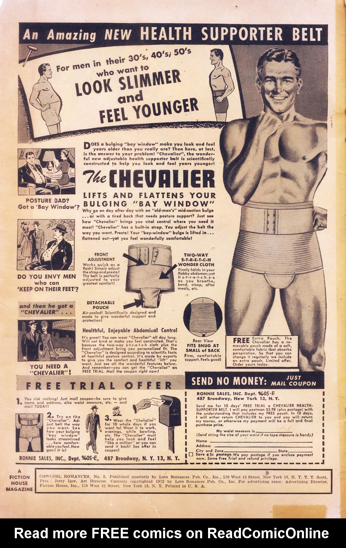 Read online Cowgirl Romances (1950) comic -  Issue #9 - 2