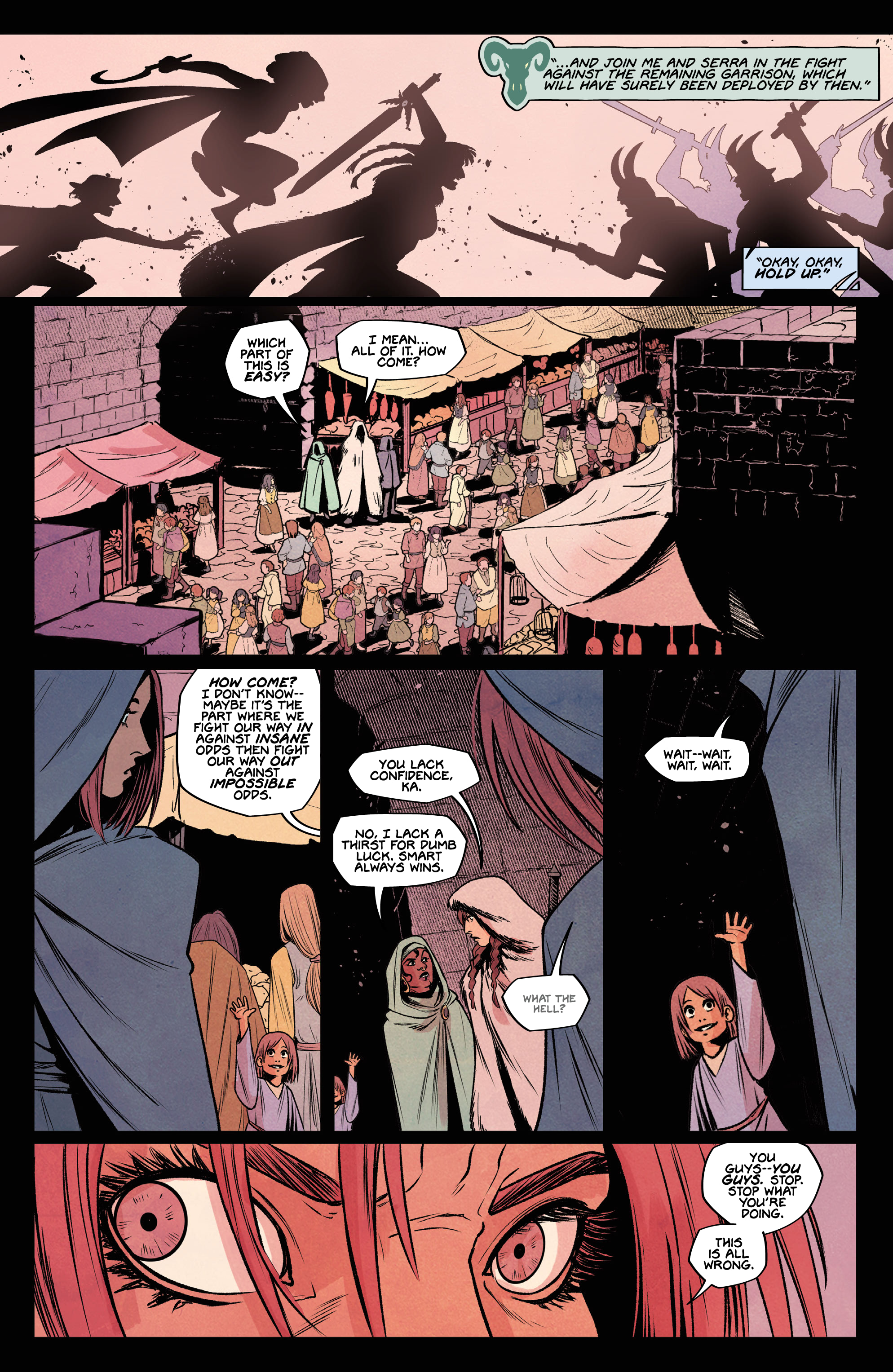Read online Queen of Swords: A Barbaric Story comic -  Issue #1 - 26