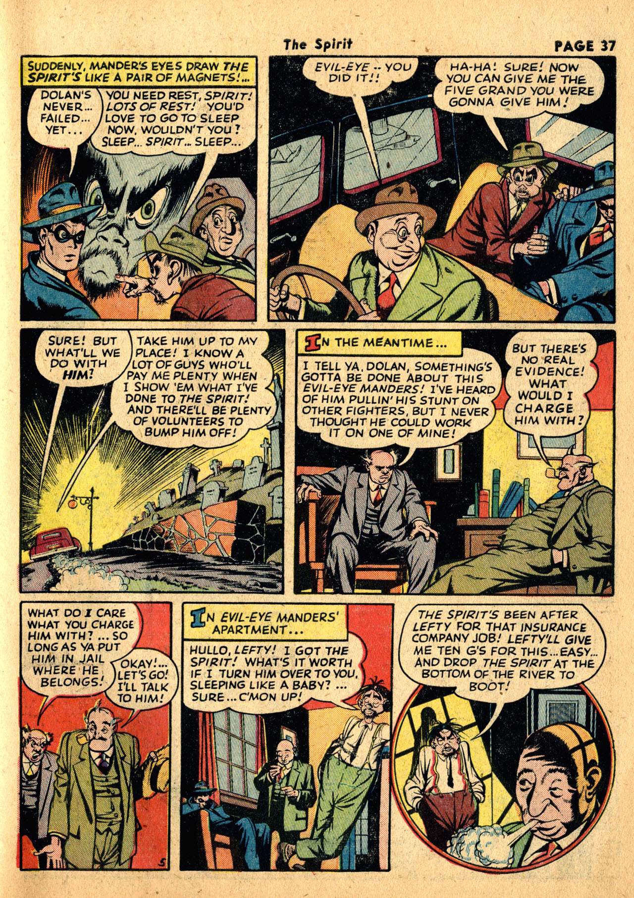 Read online The Spirit (1944) comic -  Issue #1 - 39