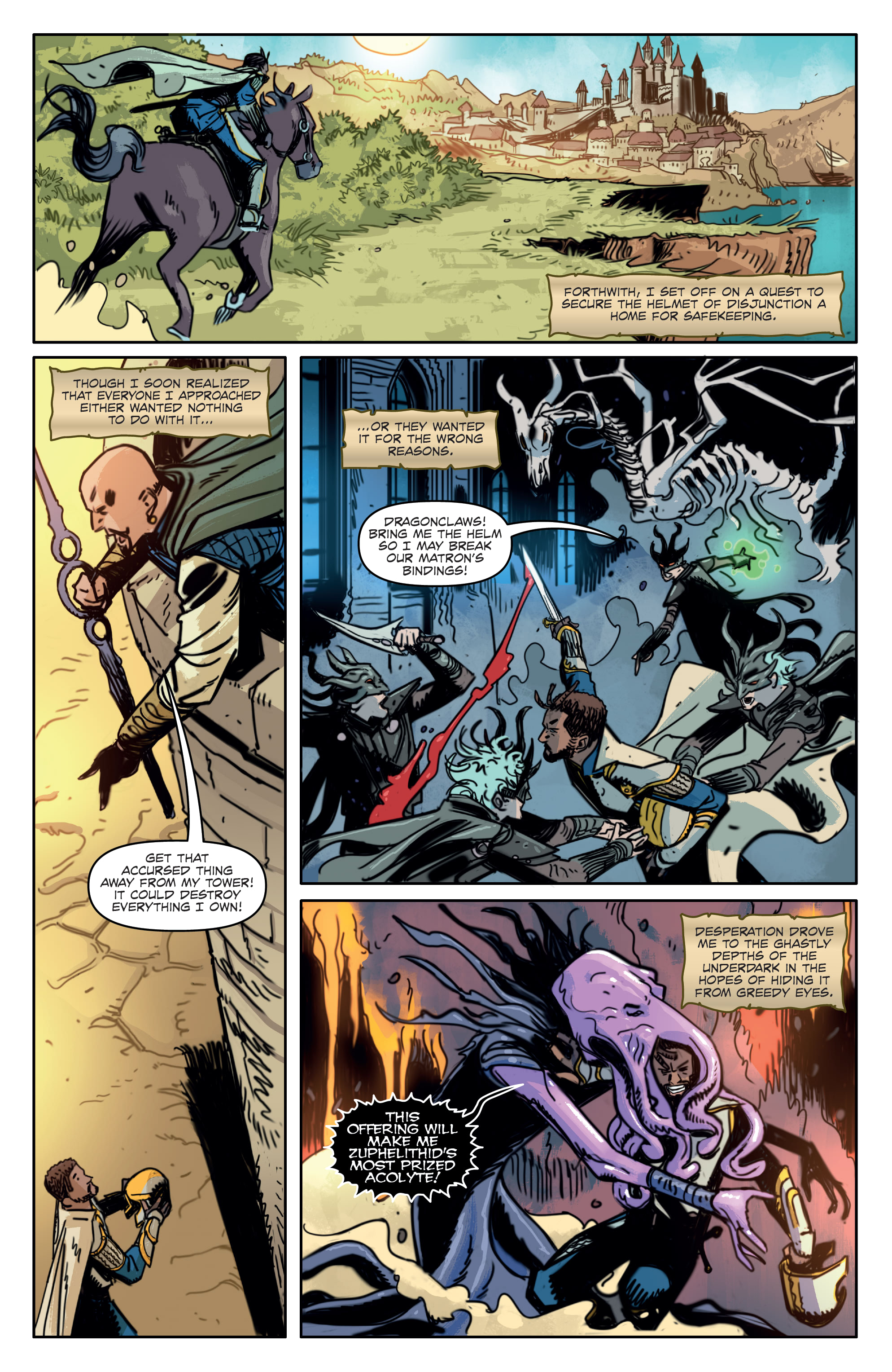 Read online Dungeons & Dragons: Honor Among Thieves - The Feast of the Moon comic -  Issue # TPB - 65
