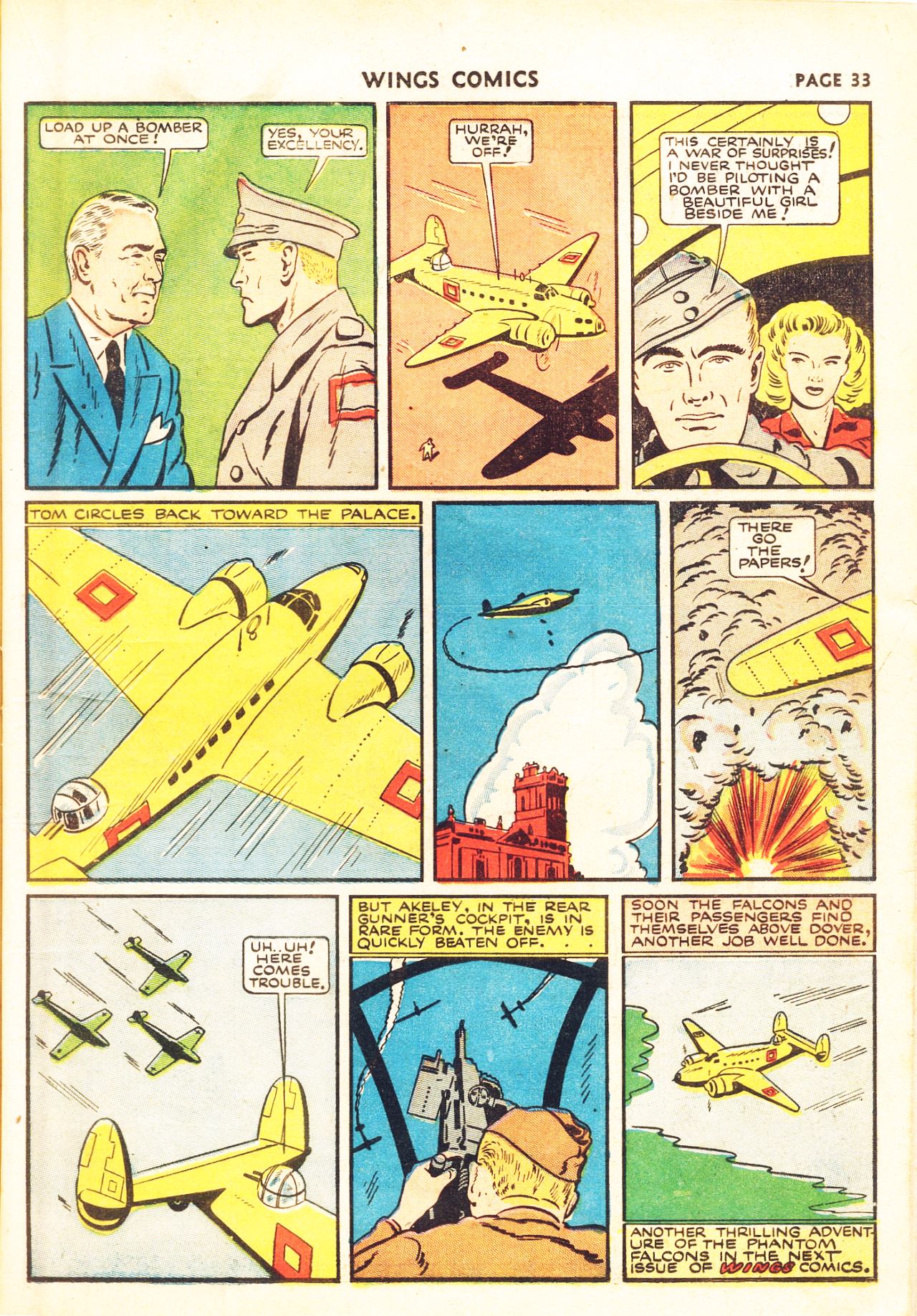 Read online Wings Comics comic -  Issue #11 - 35