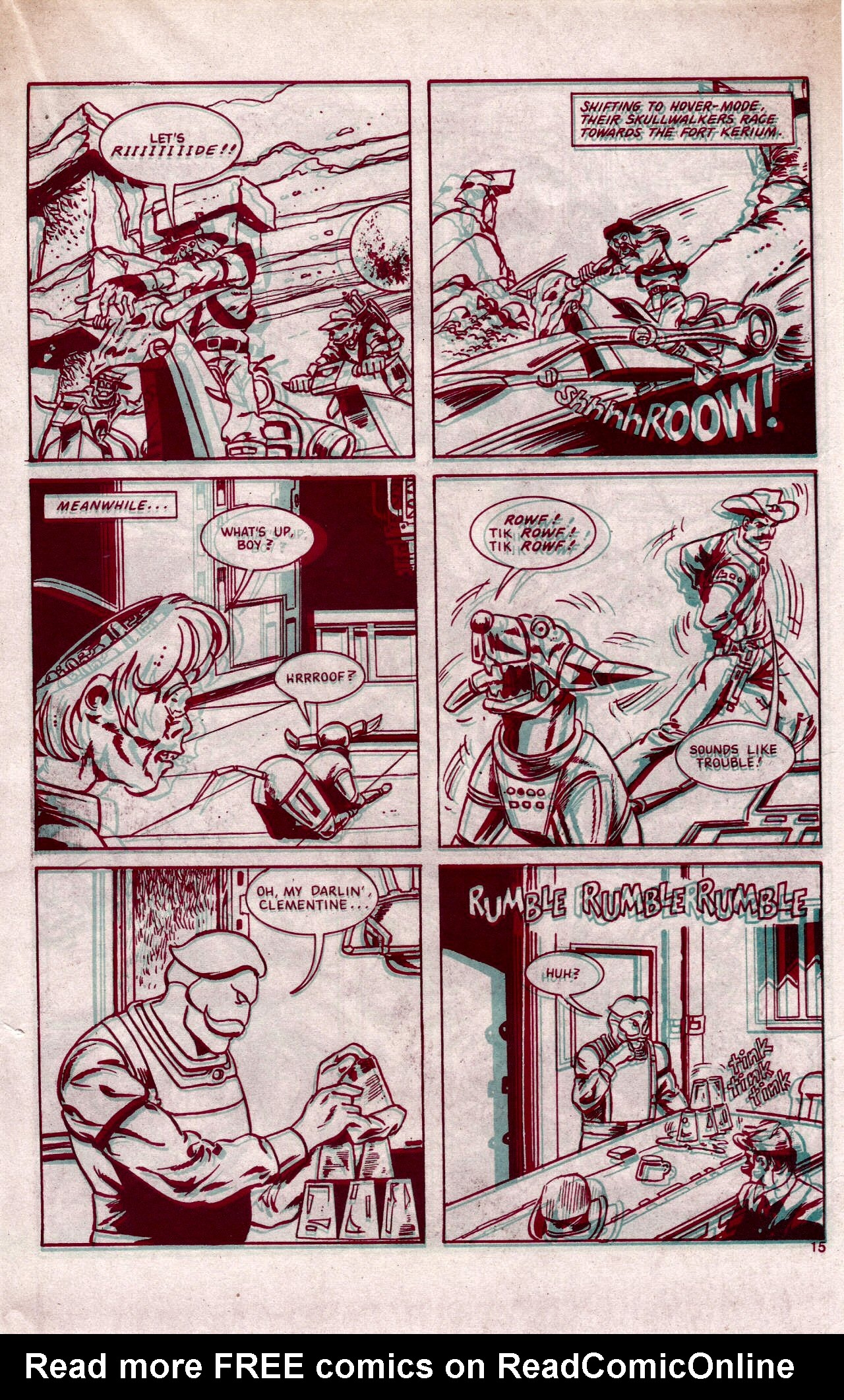 Read online Blackthorne 3-D Series comic -  Issue #27 - 17