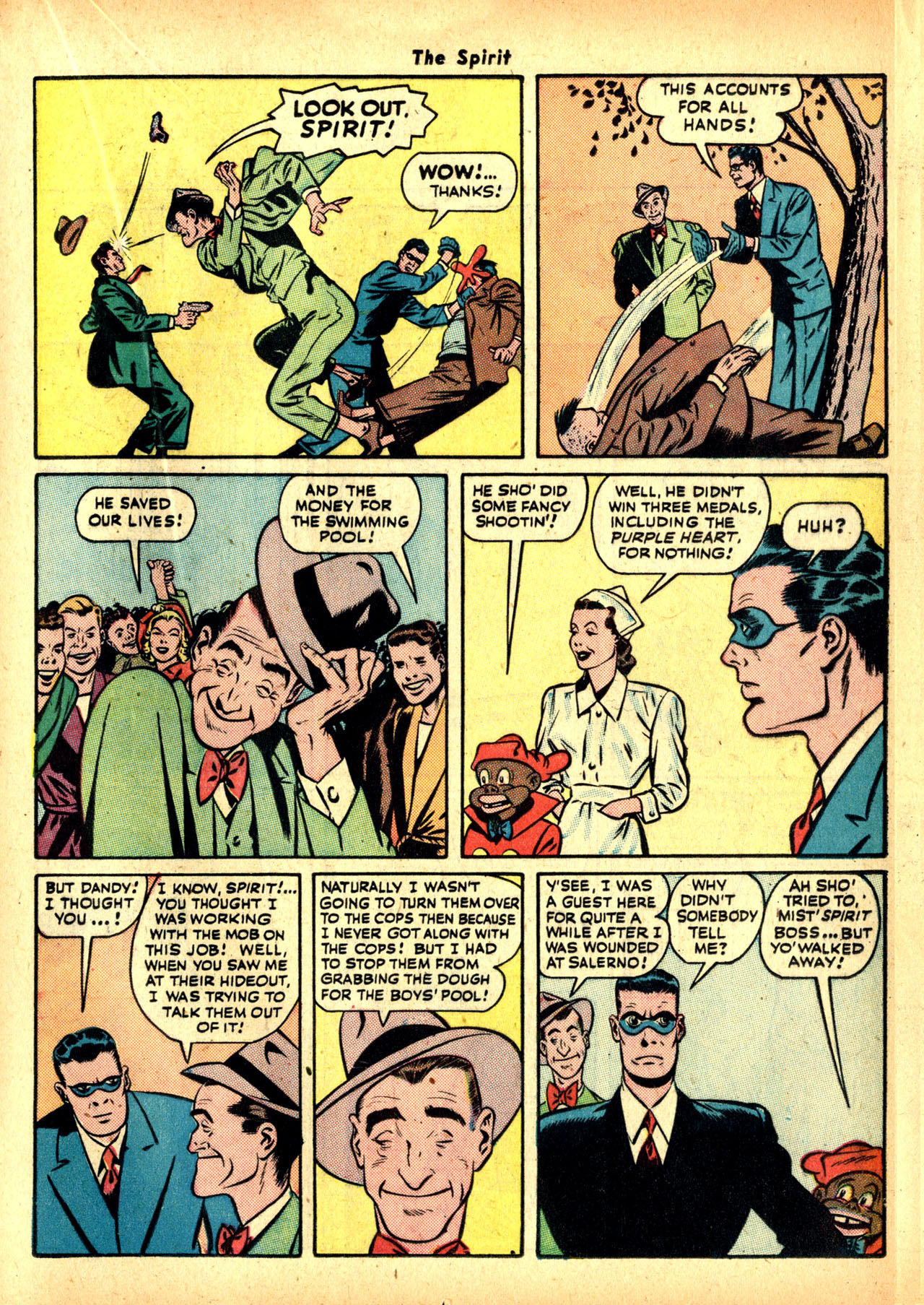 Read online The Spirit (1944) comic -  Issue #6 - 25
