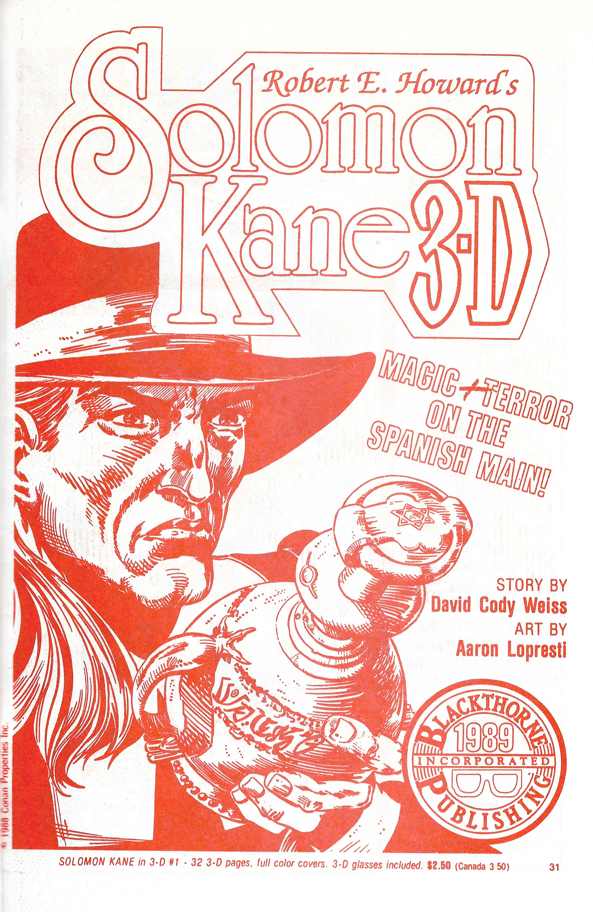 Read online Blackthorne 3-D Series comic -  Issue #26 - 33