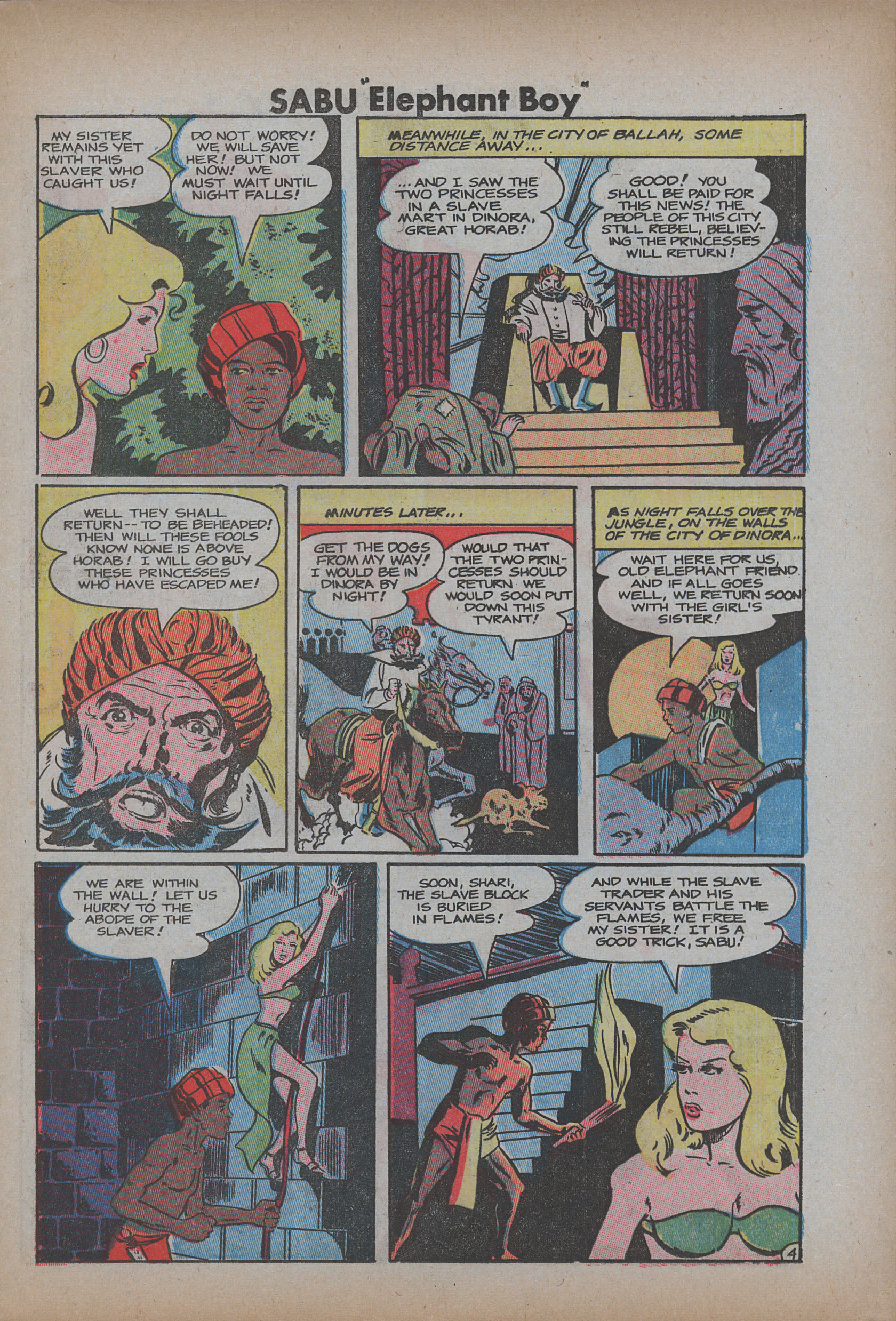 Read online Sabu: Elephant Boy comic -  Issue #1 - 13