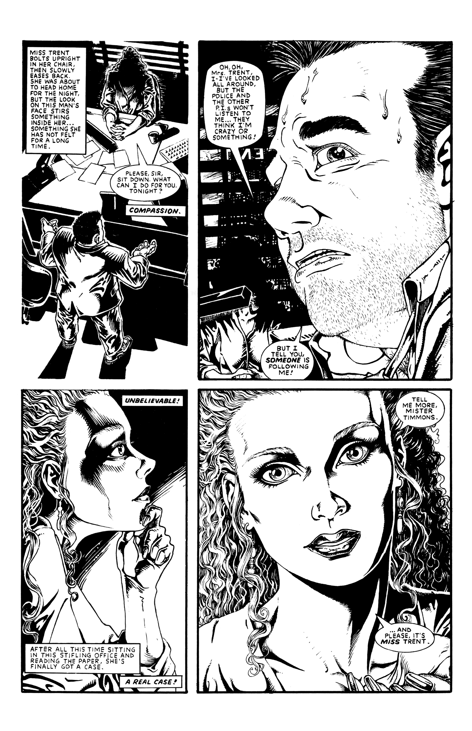 Read online Sheila Trent: Vampire Hunter comic -  Issue #1 - 5