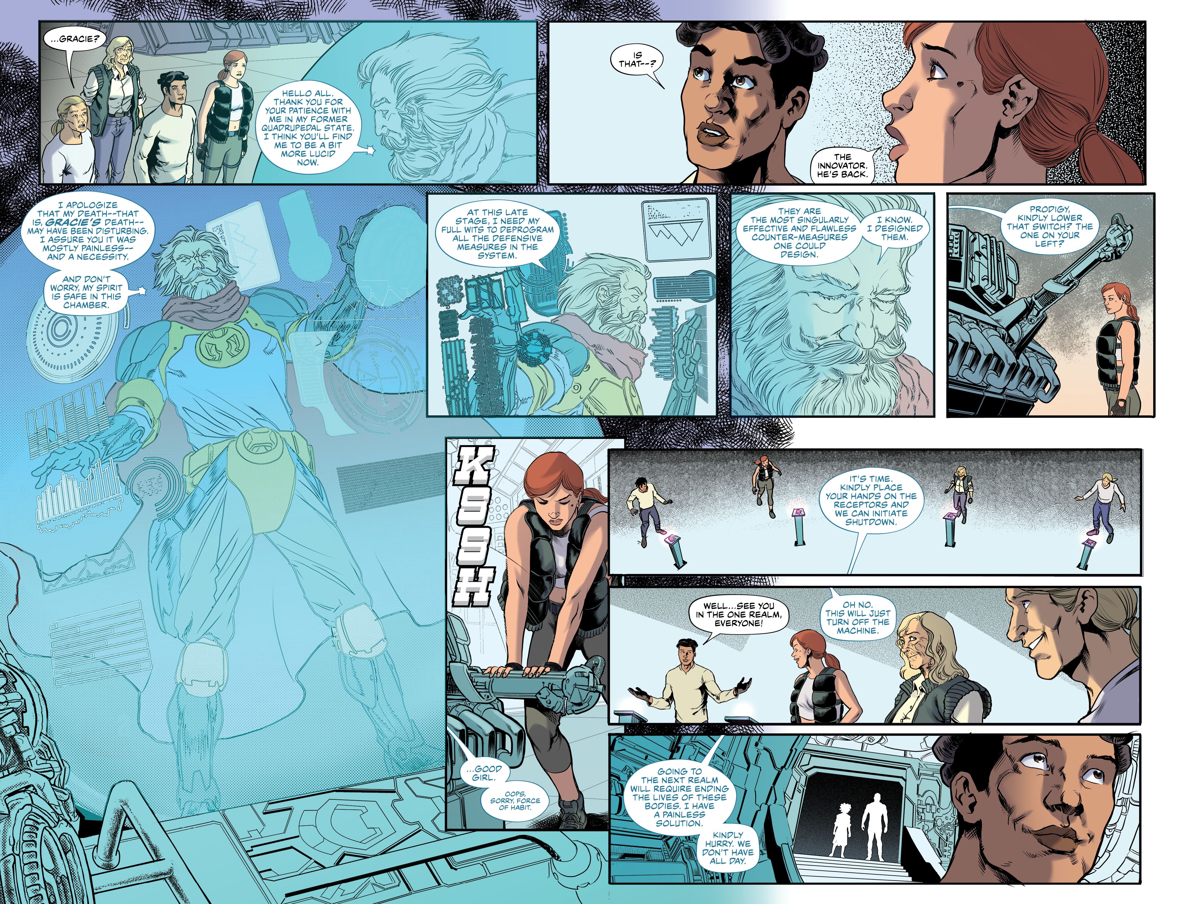 Read online Ordinary Gods comic -  Issue #12 - 16