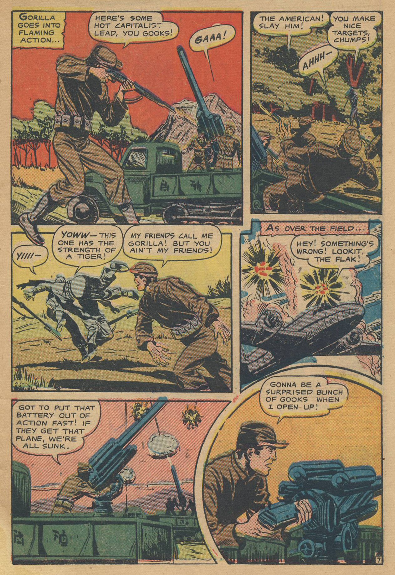 Read online G-I in Battle (1952) comic -  Issue #1 - 31