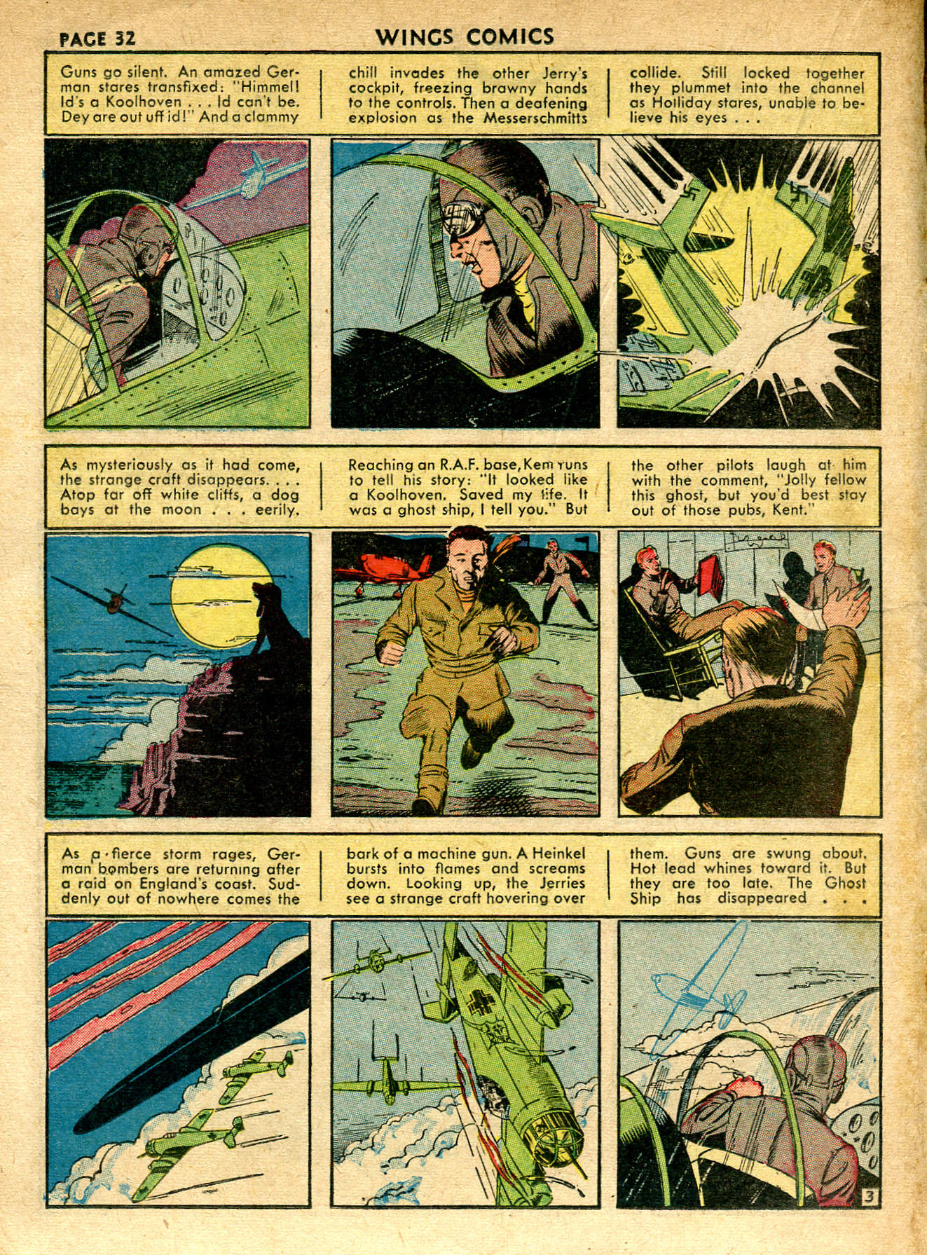 Read online Wings Comics comic -  Issue #15 - 34