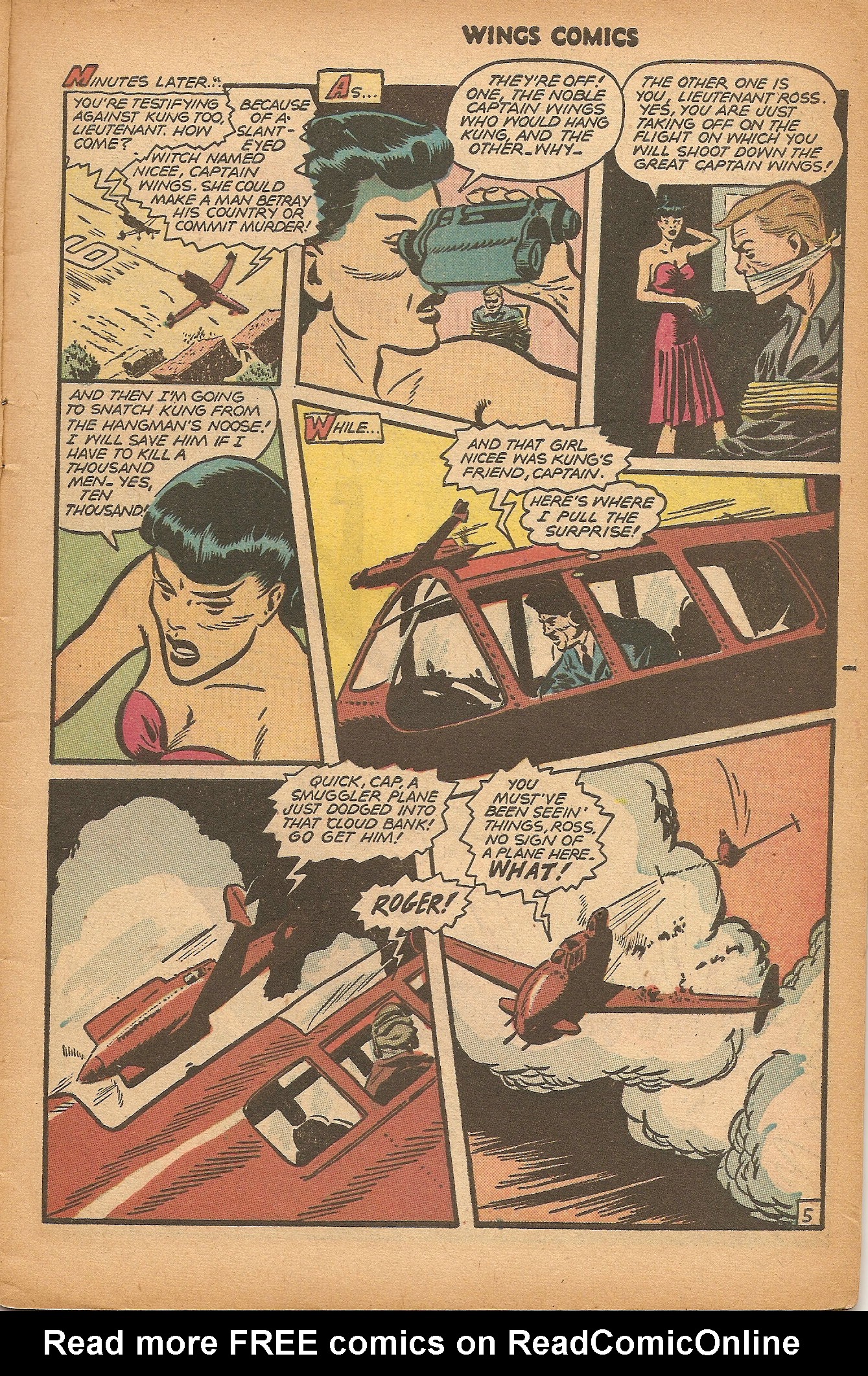 Read online Wings Comics comic -  Issue #81 - 7