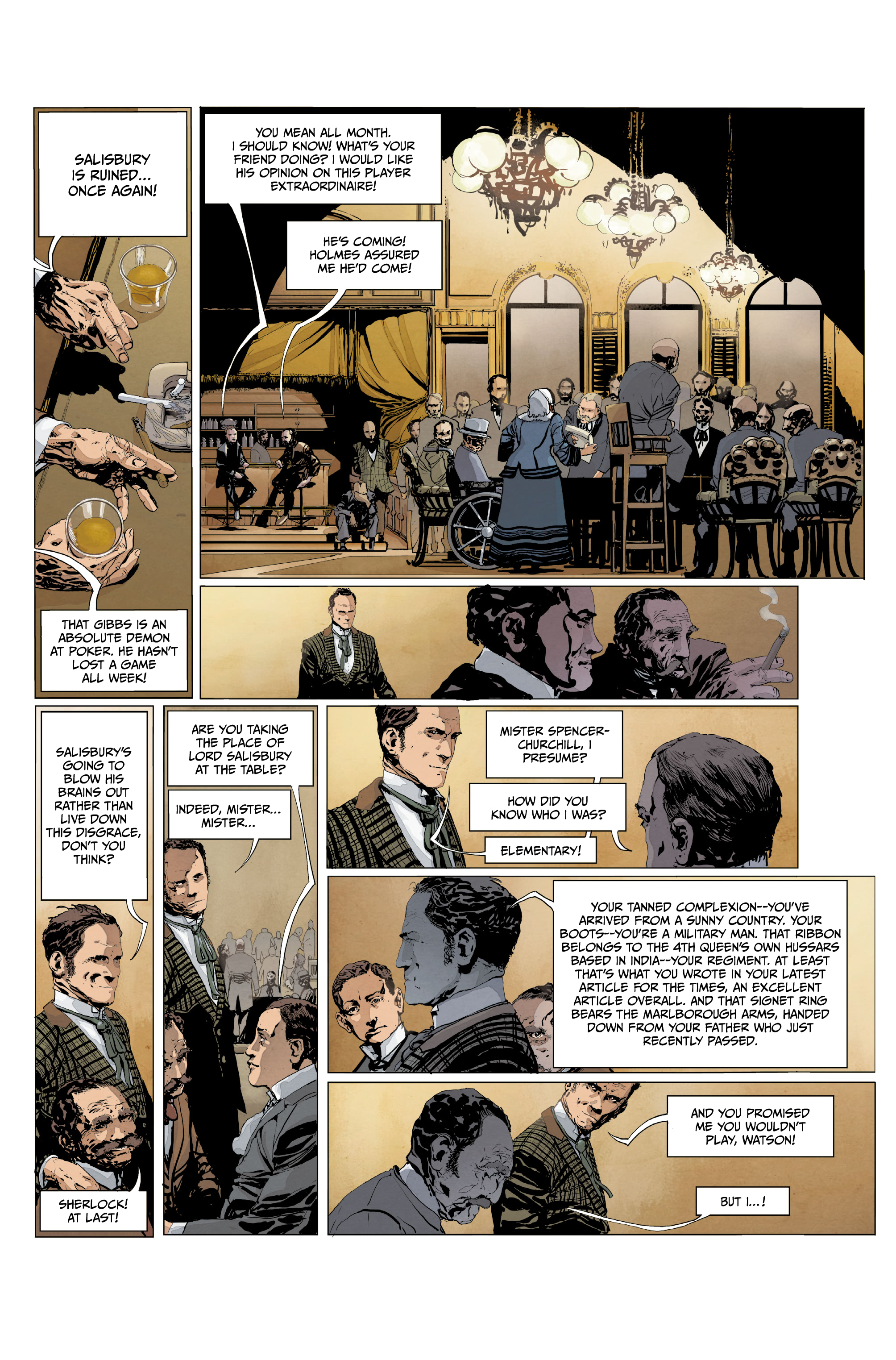Read online M.O.R.I.A.R.T.Y : The Clockwork Empire comic -  Issue #1 - 10