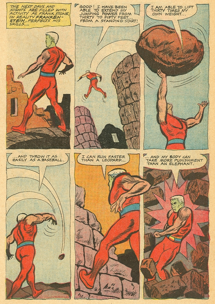 Read online Frankenstein (1964) comic -  Issue #2 - 15