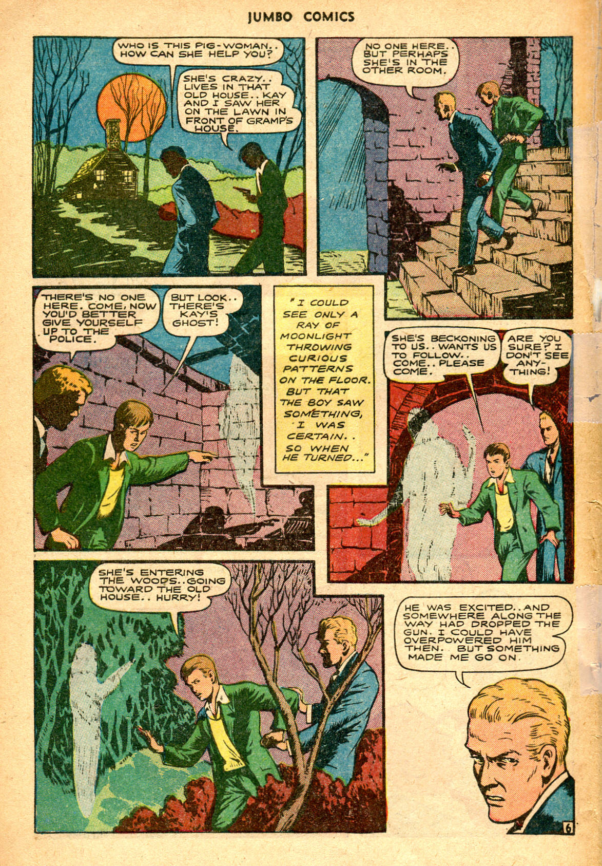 Read online Jumbo Comics comic -  Issue #85 - 50
