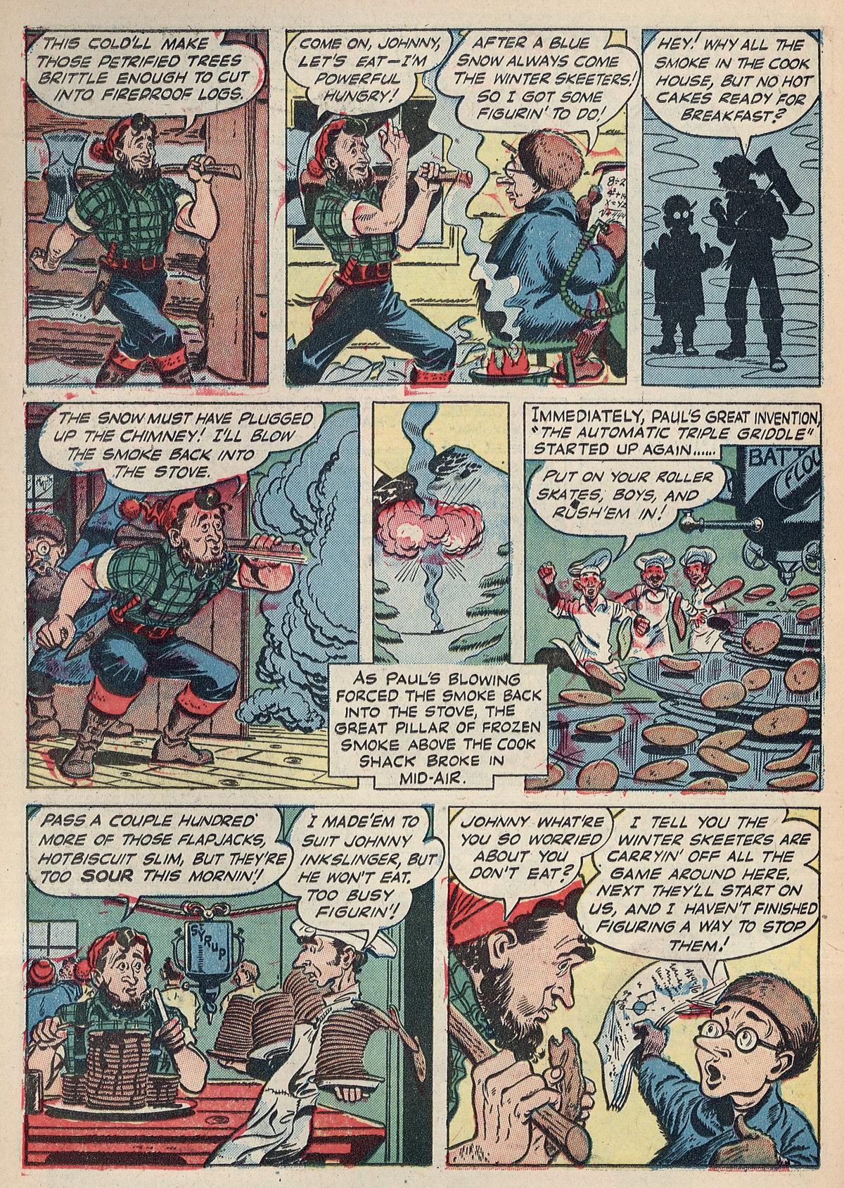 Read online Blondie Comics (1947) comic -  Issue #10 - 21