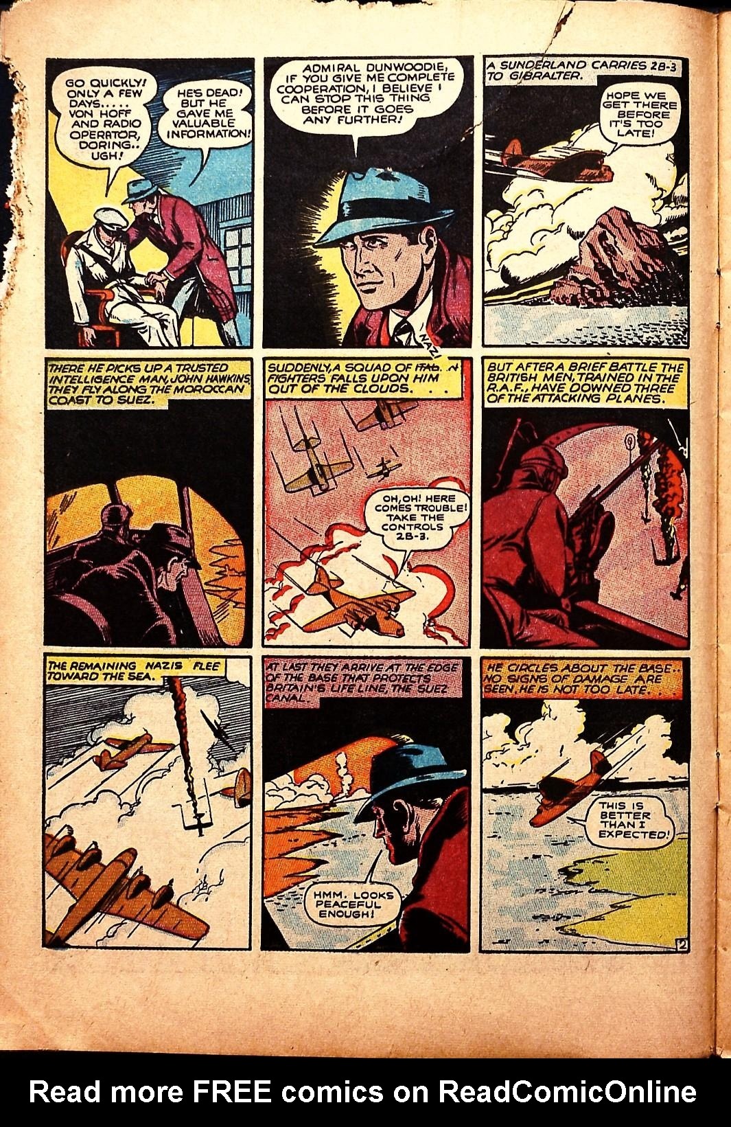 Read online Captain Flight Comics comic -  Issue #10 - 11