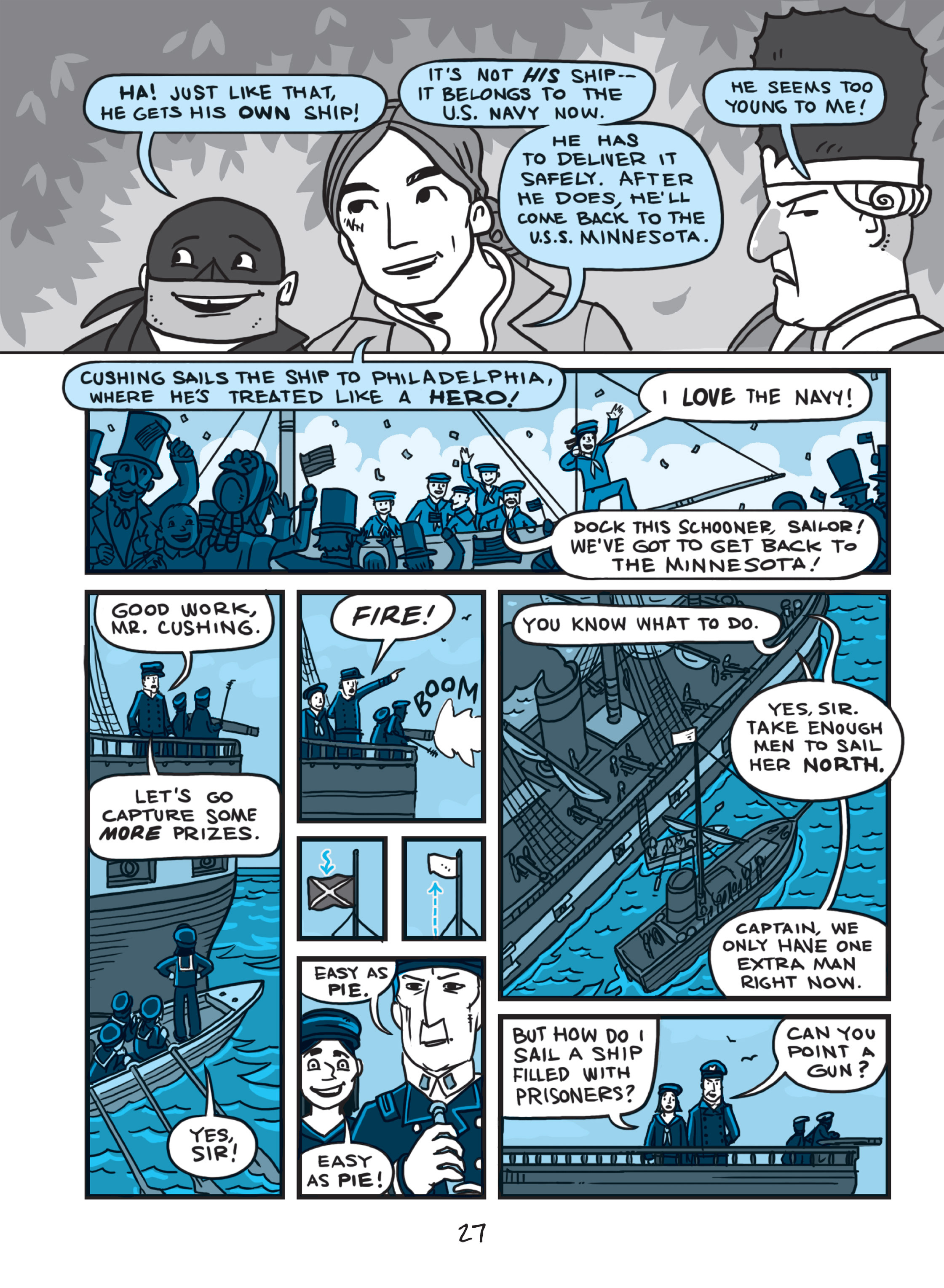 Read online Nathan Hale's Hazardous Tales comic -  Issue # TPB 2 - 29
