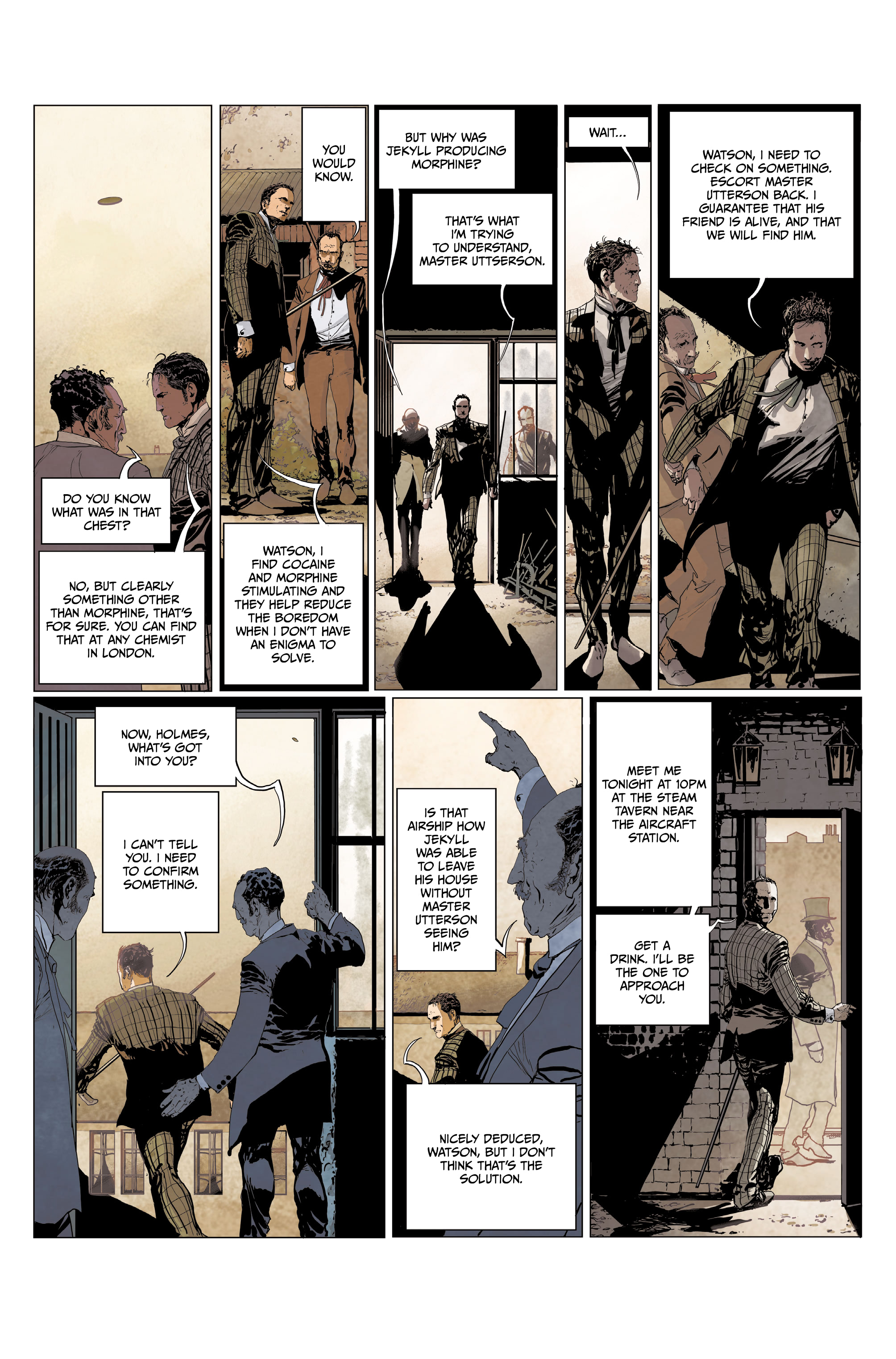 Read online M.O.R.I.A.R.T.Y : The Clockwork Empire comic -  Issue #1 - 38