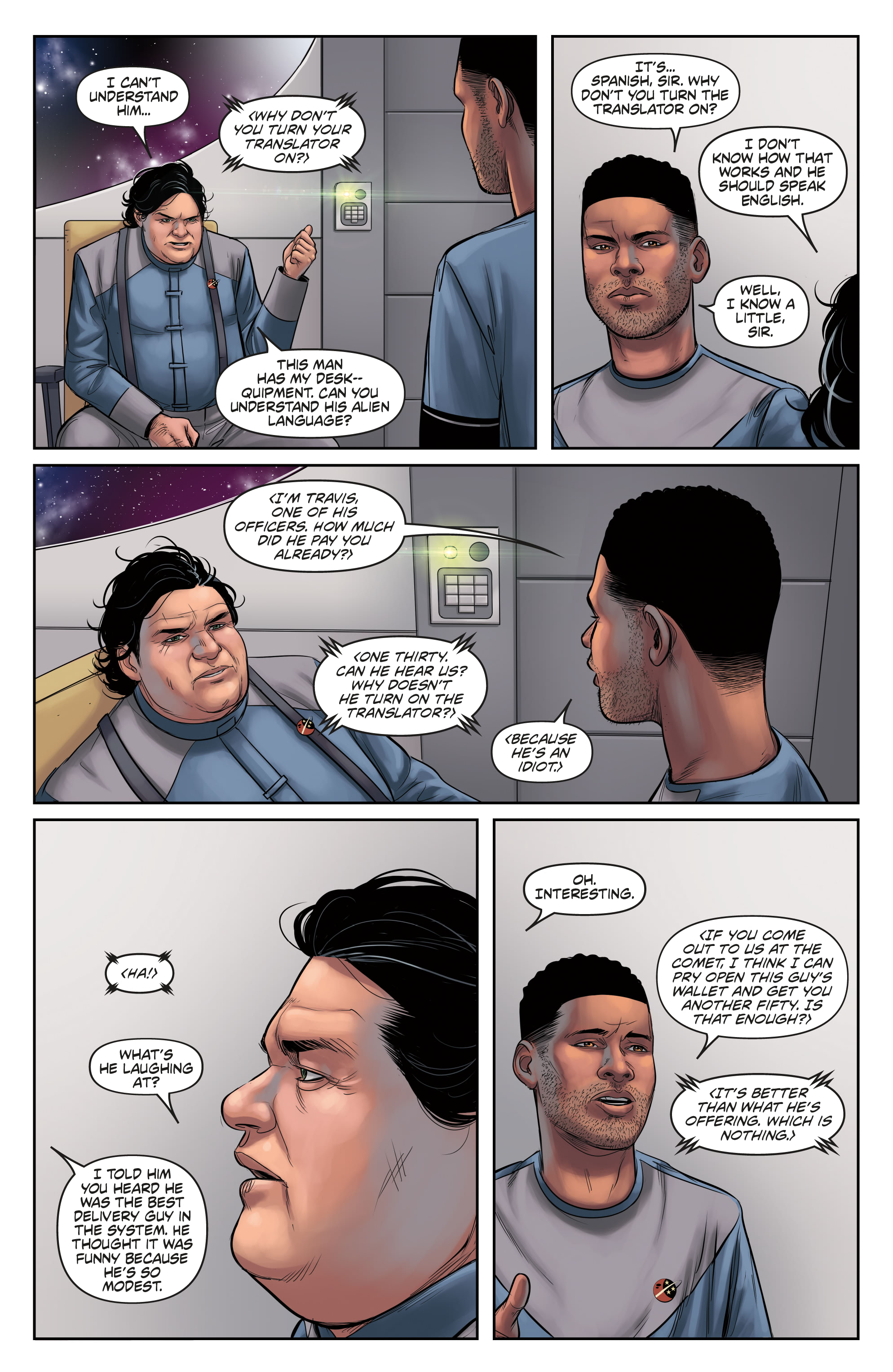 Read online Space Job comic -  Issue #3 - 10