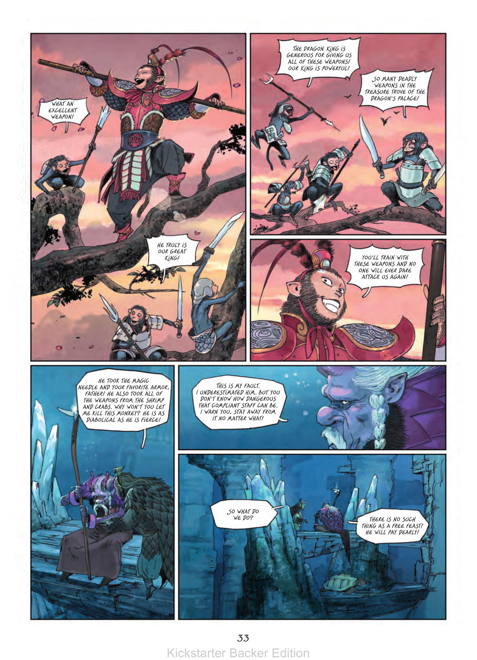 Read online The Monkey King: The Complete Odyssey comic -  Issue # TPB (Part 1) - 34