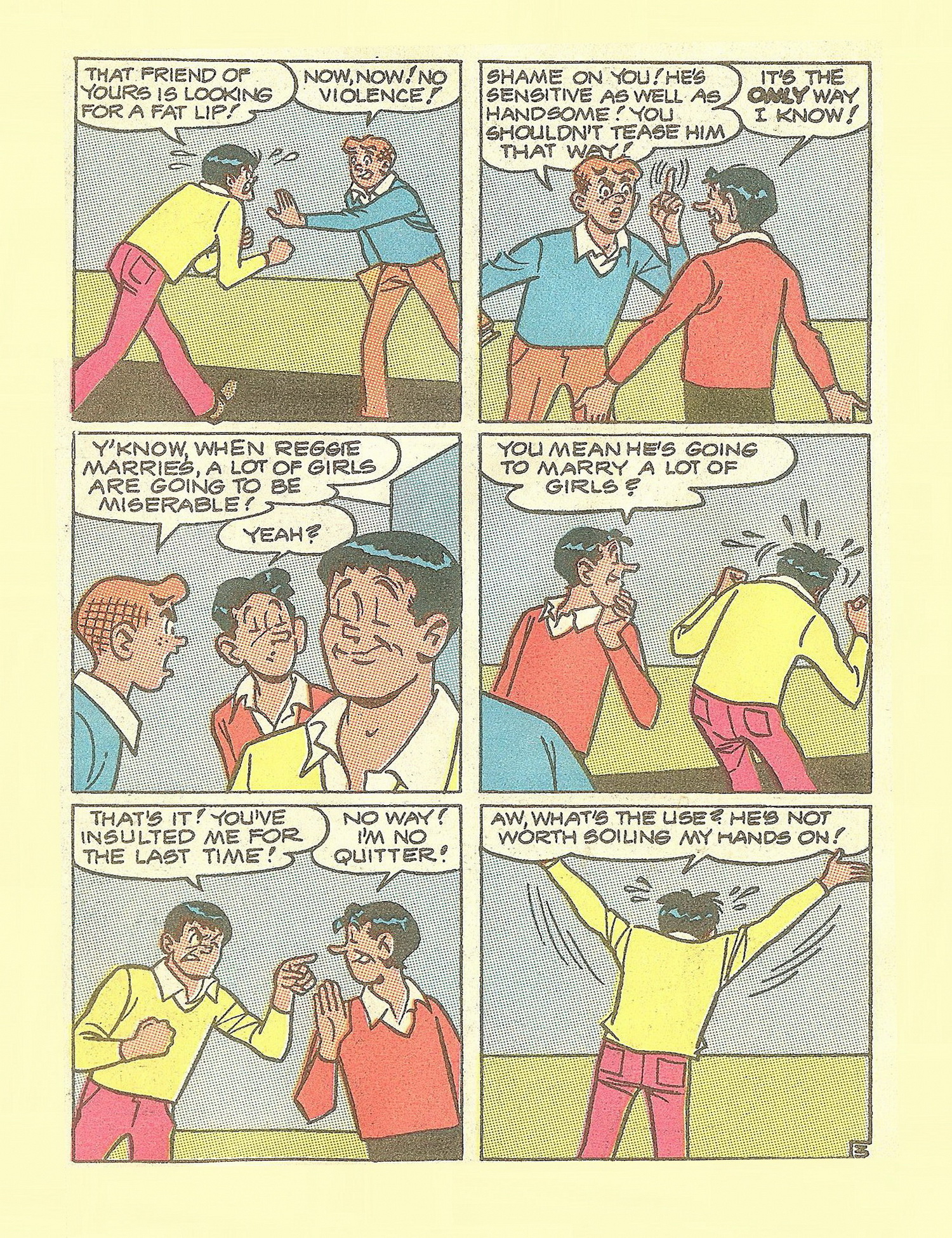 Read online Jughead Jones Comics Digest comic -  Issue #65 - 111