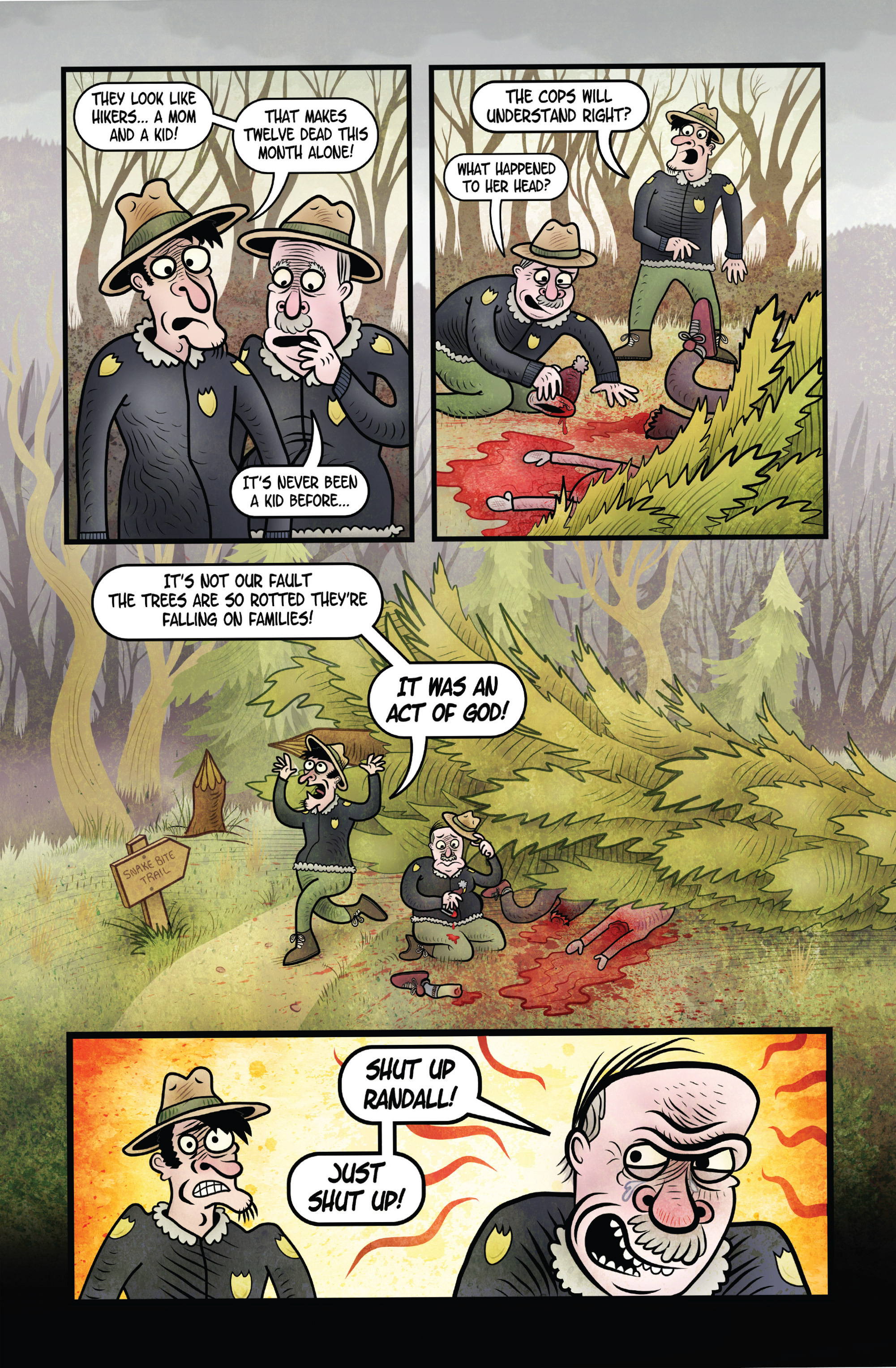 Read online If You Die In The Woods, Does Anybody Care? comic -  Issue # Full - 12