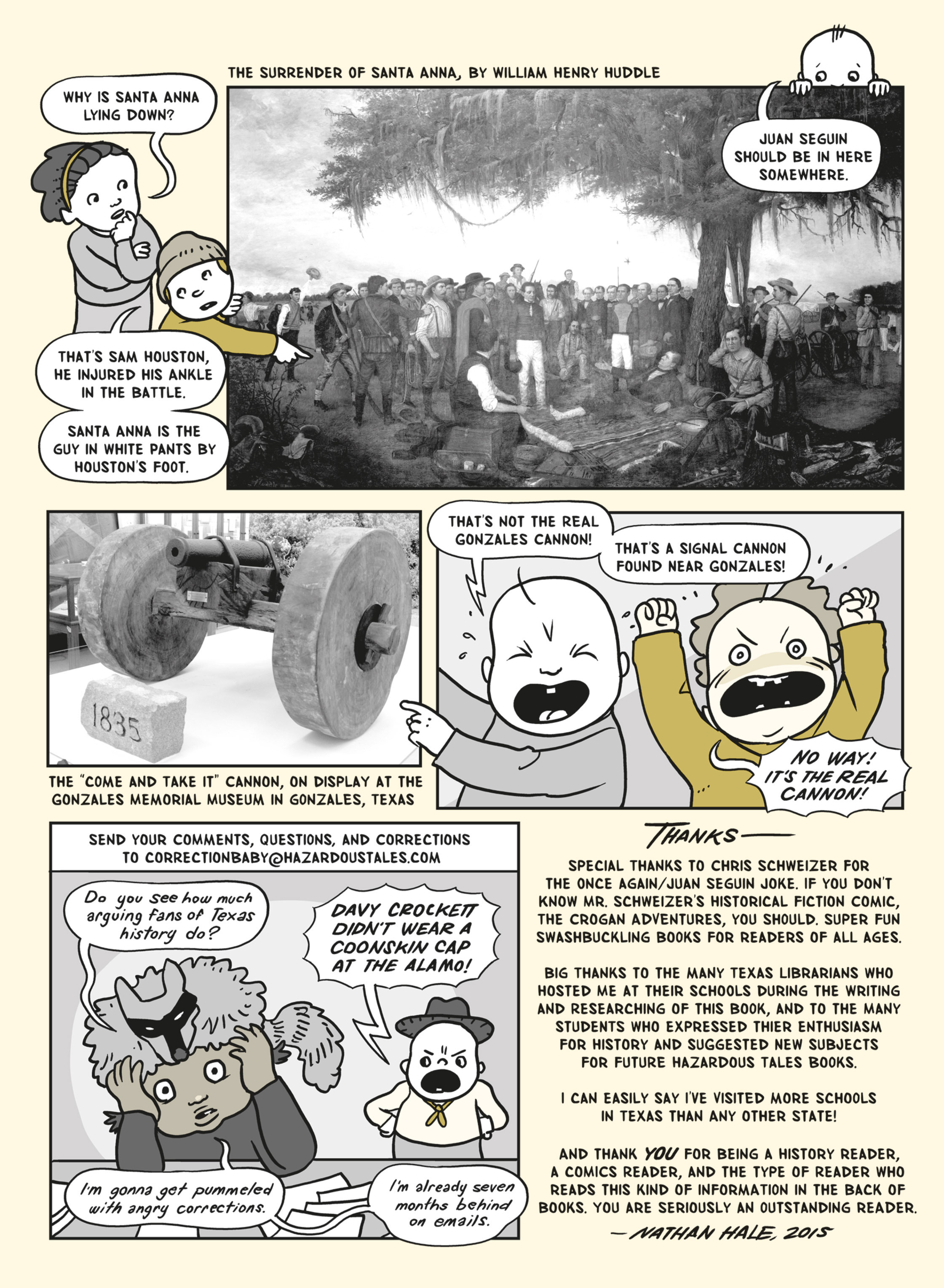 Read online Nathan Hale's Hazardous Tales comic -  Issue # TPB 6 - 129