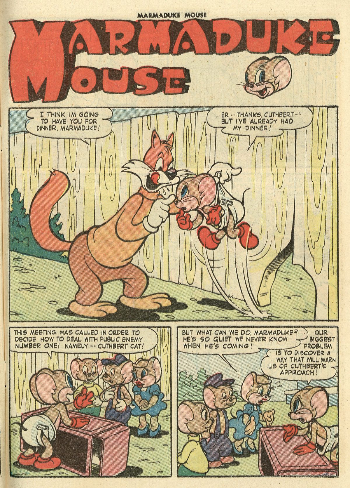 Read online Marmaduke Mouse comic -  Issue #49 - 23