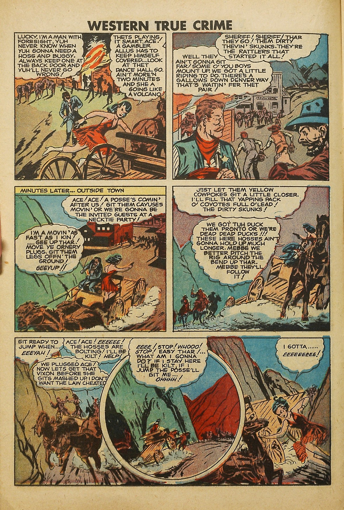 Read online Western True Crime comic -  Issue #6 - 14