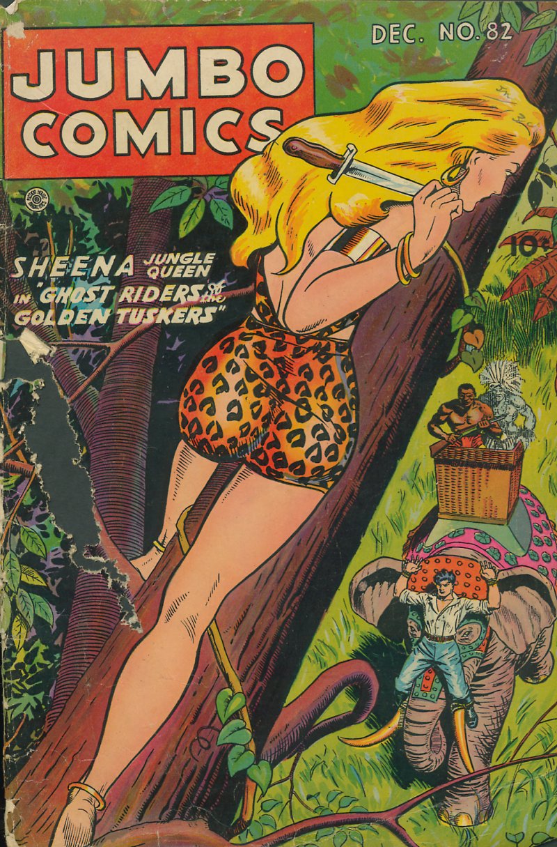 Read online Jumbo Comics comic -  Issue #82 - 1