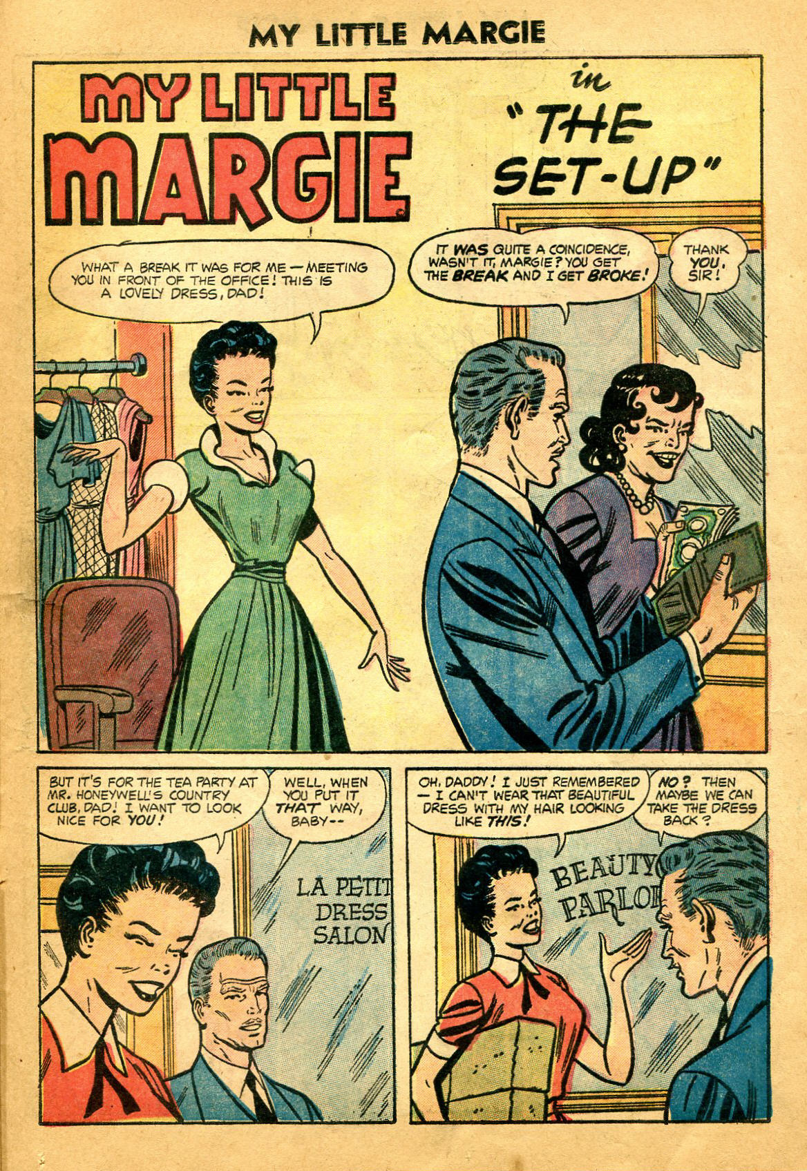 Read online My Little Margie (1954) comic -  Issue #2 - 21