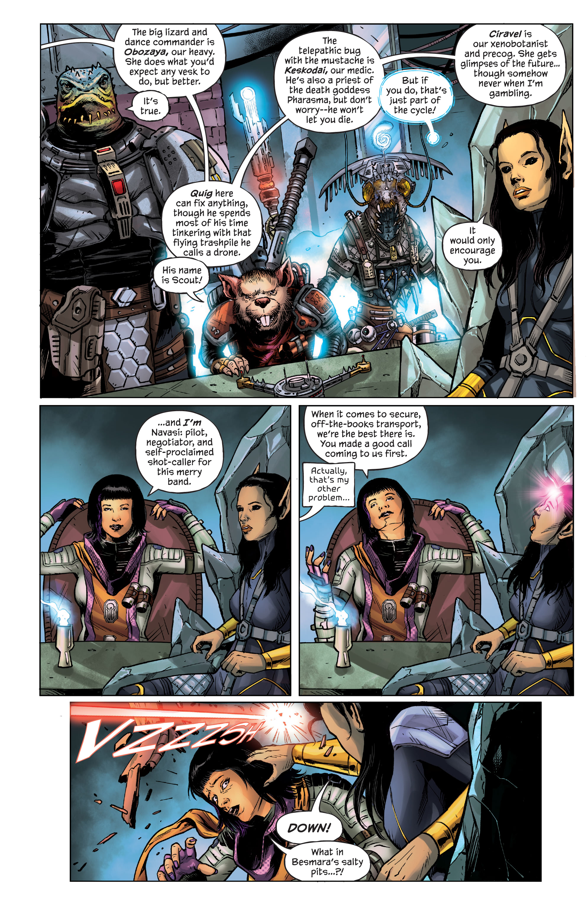 Read online Starfinder: Angels of the Drift comic -  Issue #1 - 9