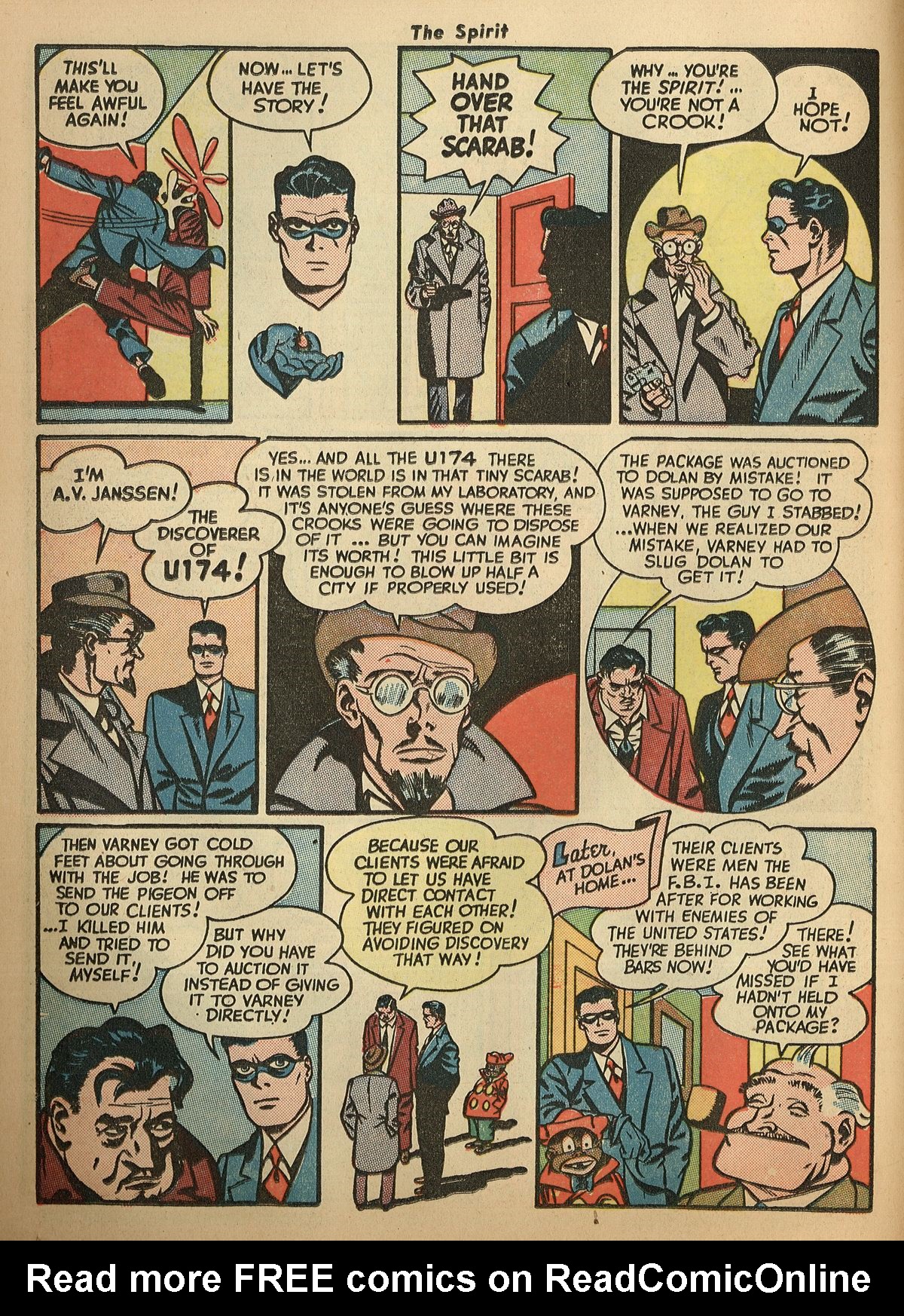Read online The Spirit (1944) comic -  Issue #4 - 18