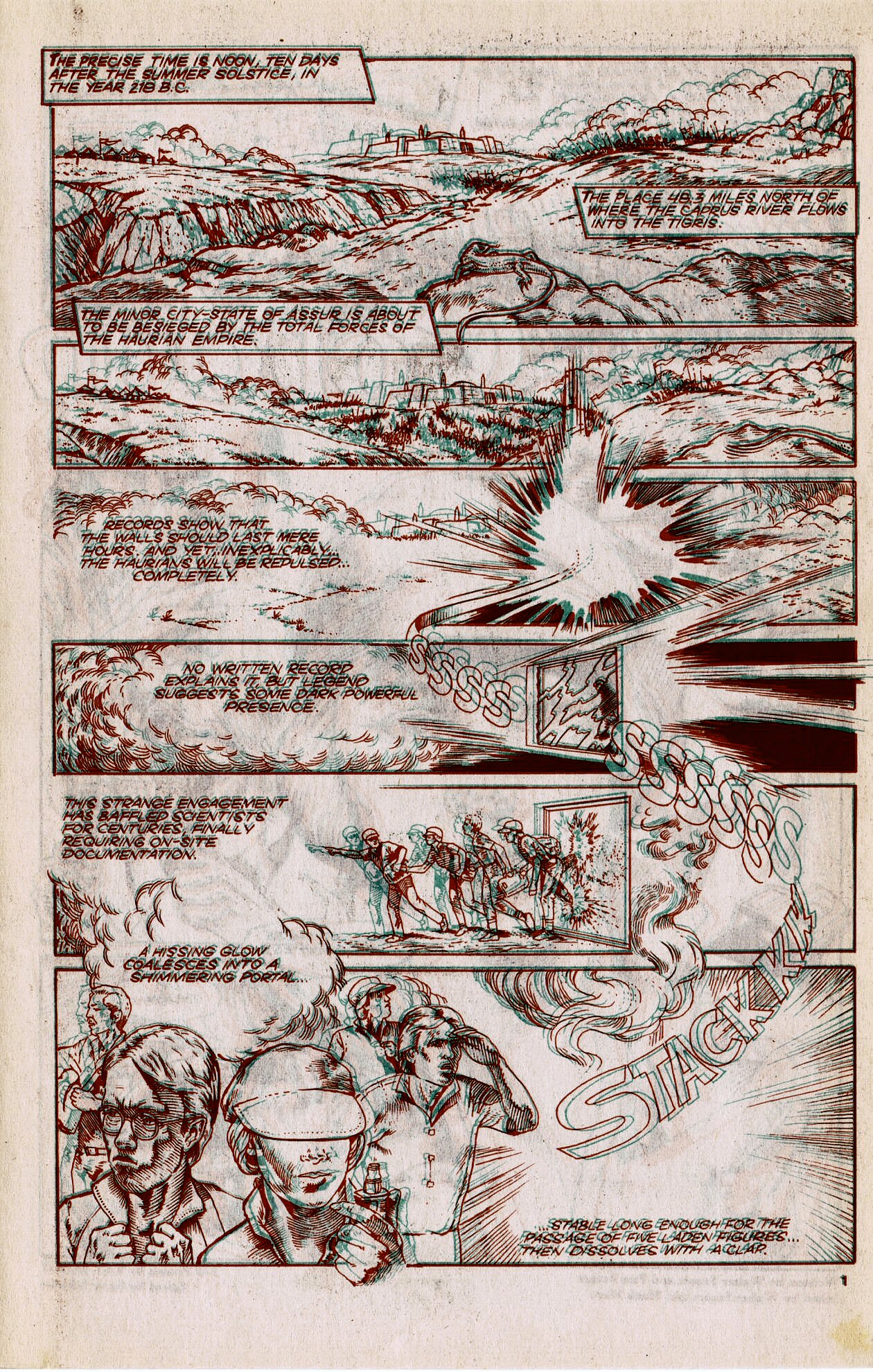 Read online Blackthorne 3-D Series comic -  Issue #4 - 3