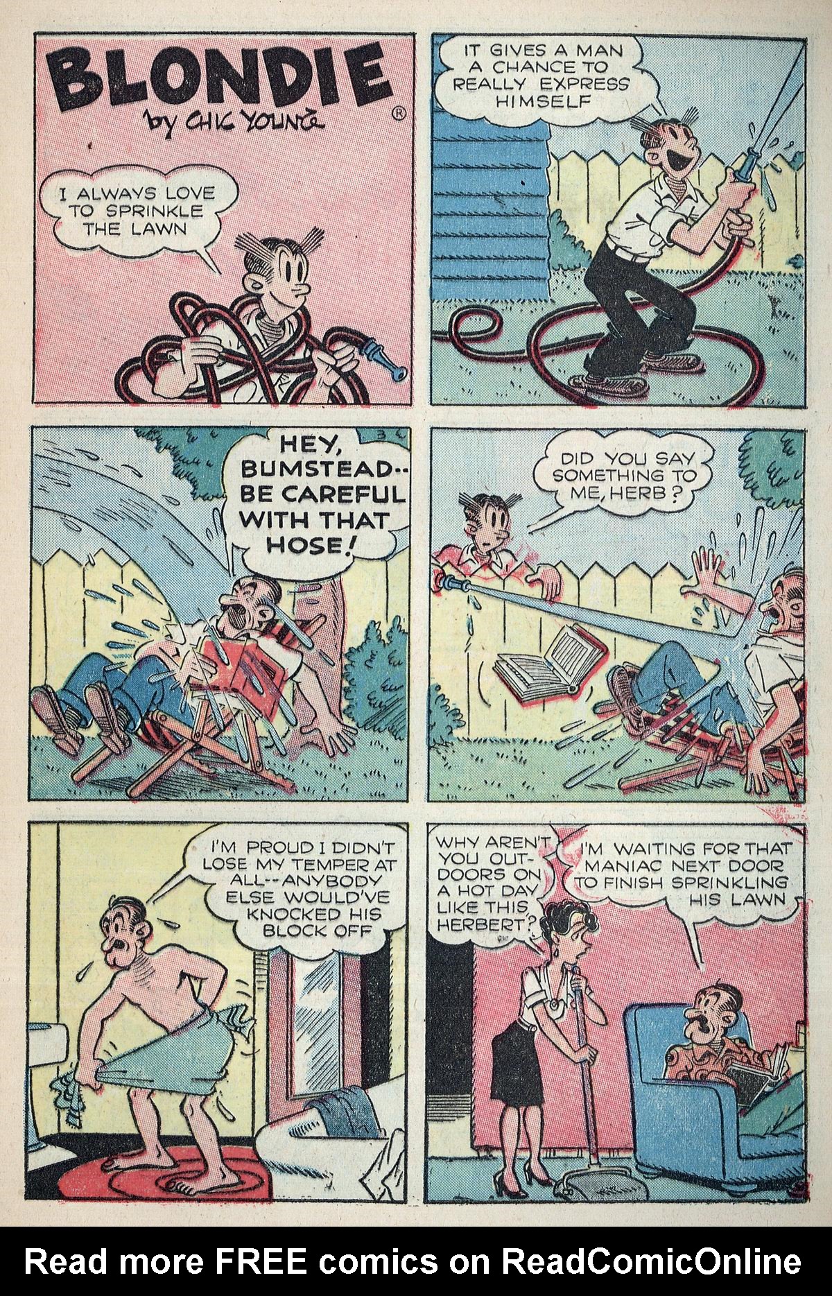 Read online Blondie Comics (1947) comic -  Issue #10 - 28