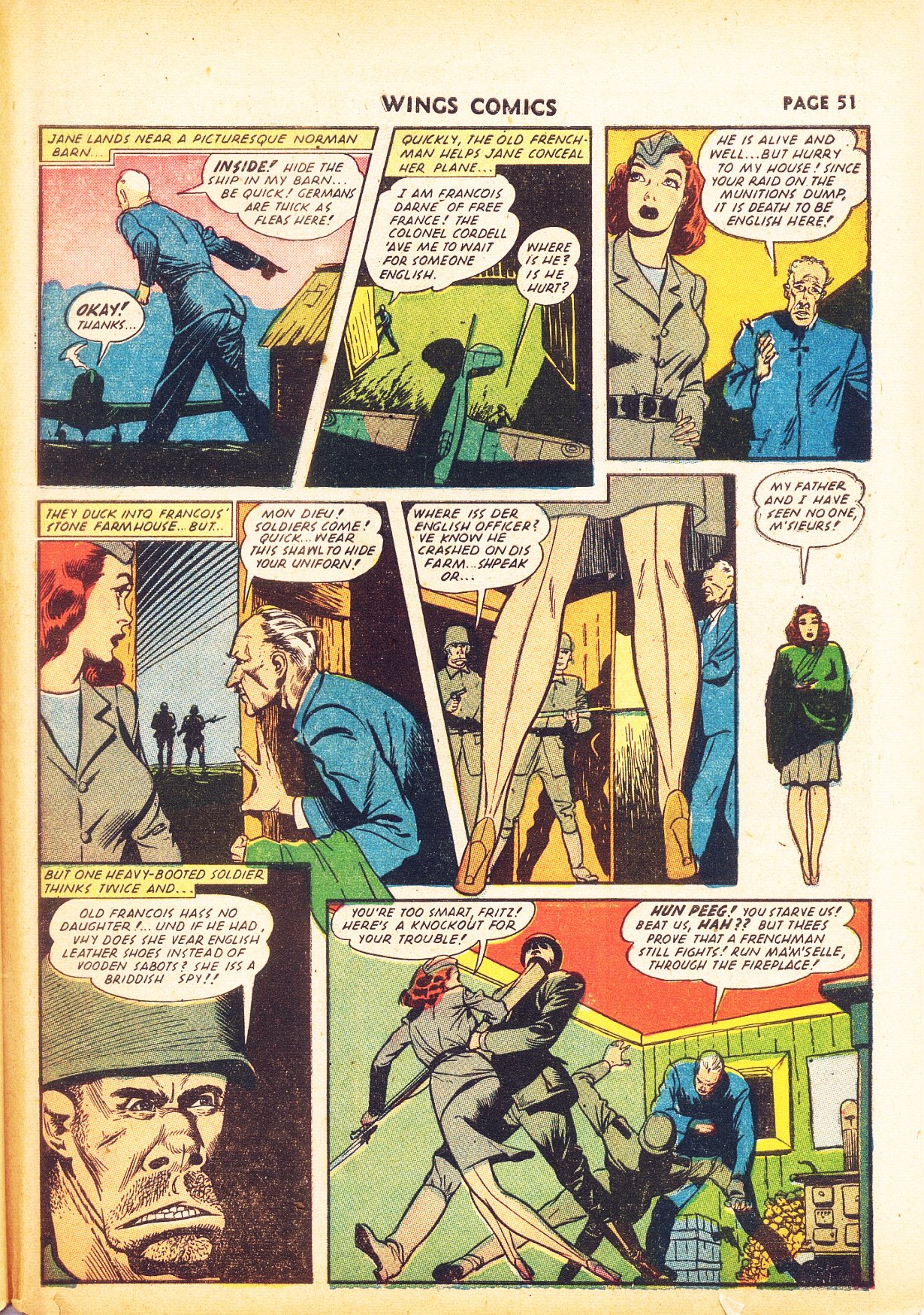 Read online Wings Comics comic -  Issue #24 - 53