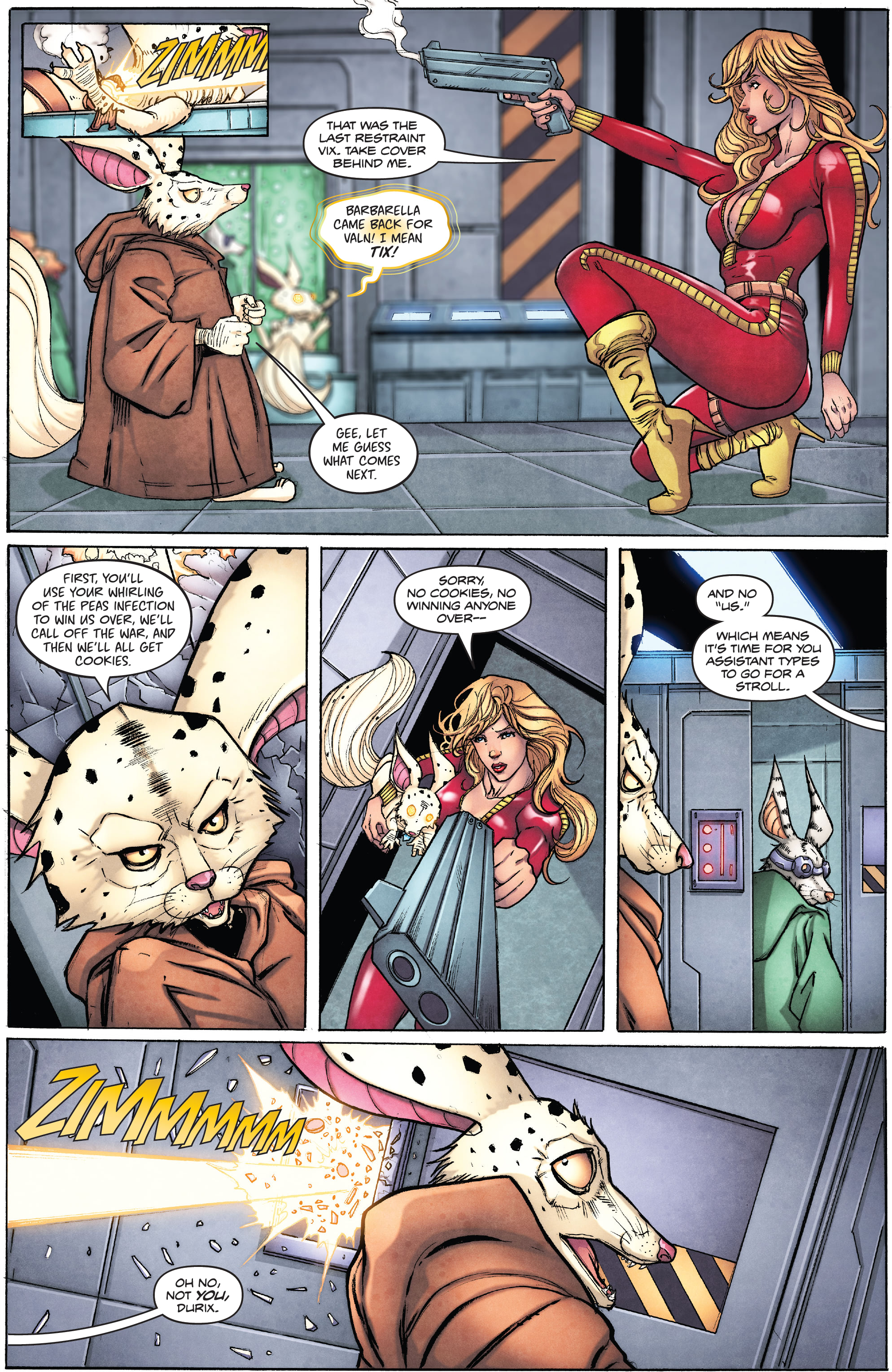 Read online Barbarella: The Center Cannot Hold comic -  Issue #3 - 16