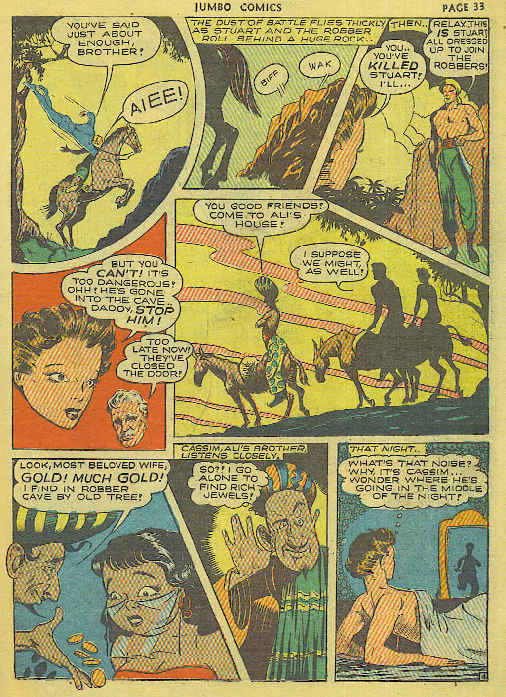 Read online Jumbo Comics comic -  Issue #42 - 35