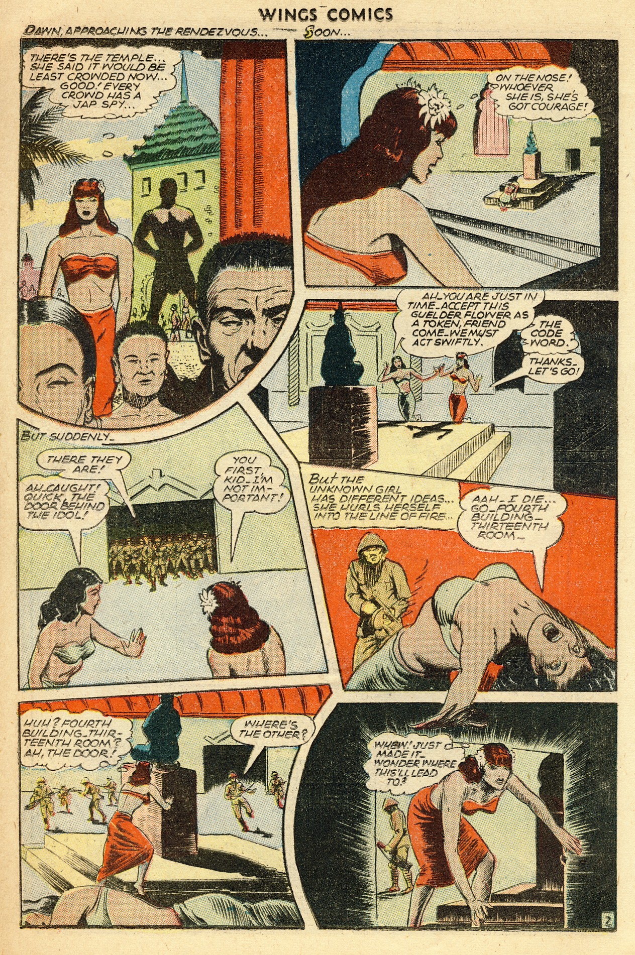 Read online Wings Comics comic -  Issue #64 - 26