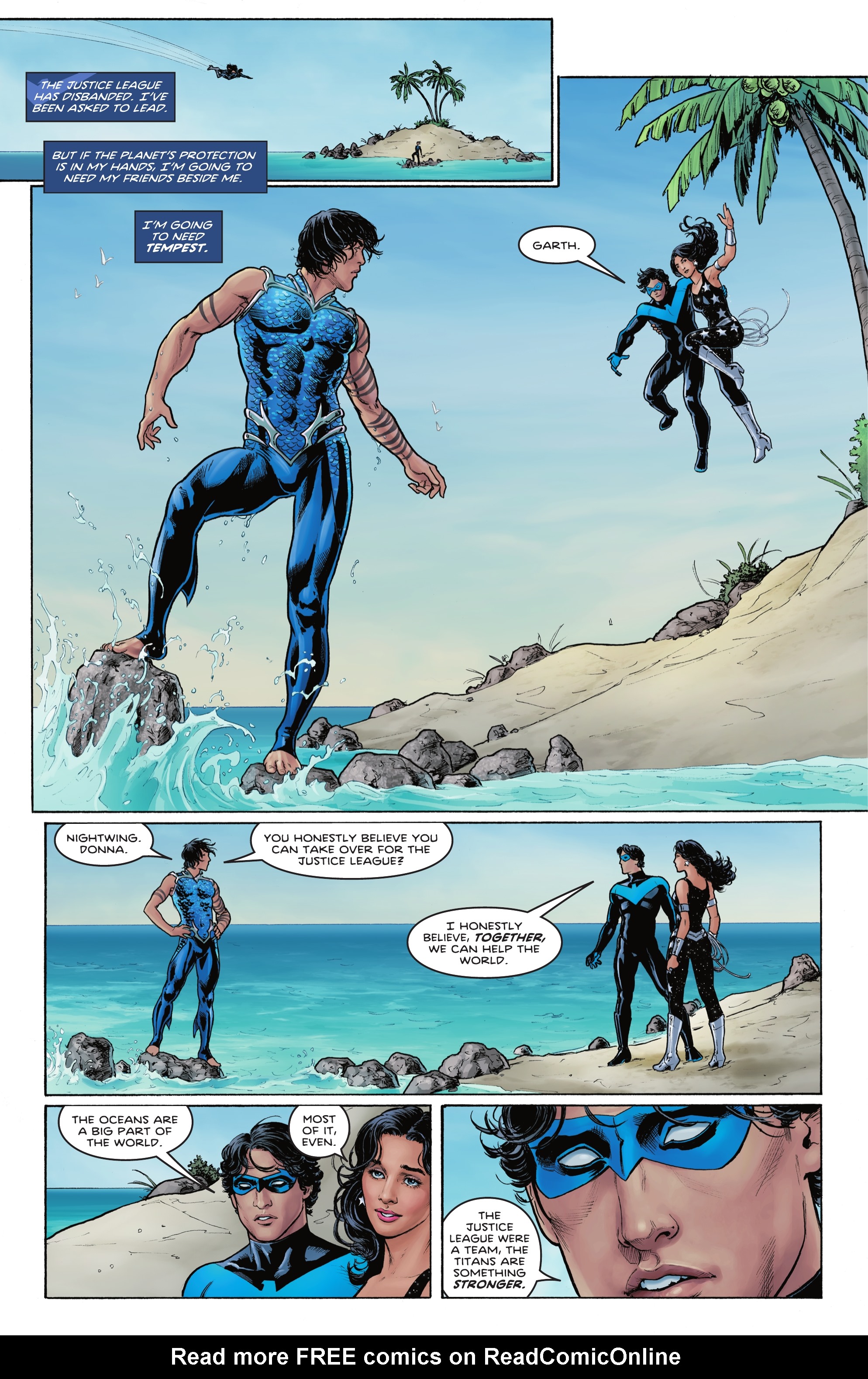 Read online Titans (2023) comic -  Issue #1 - 7