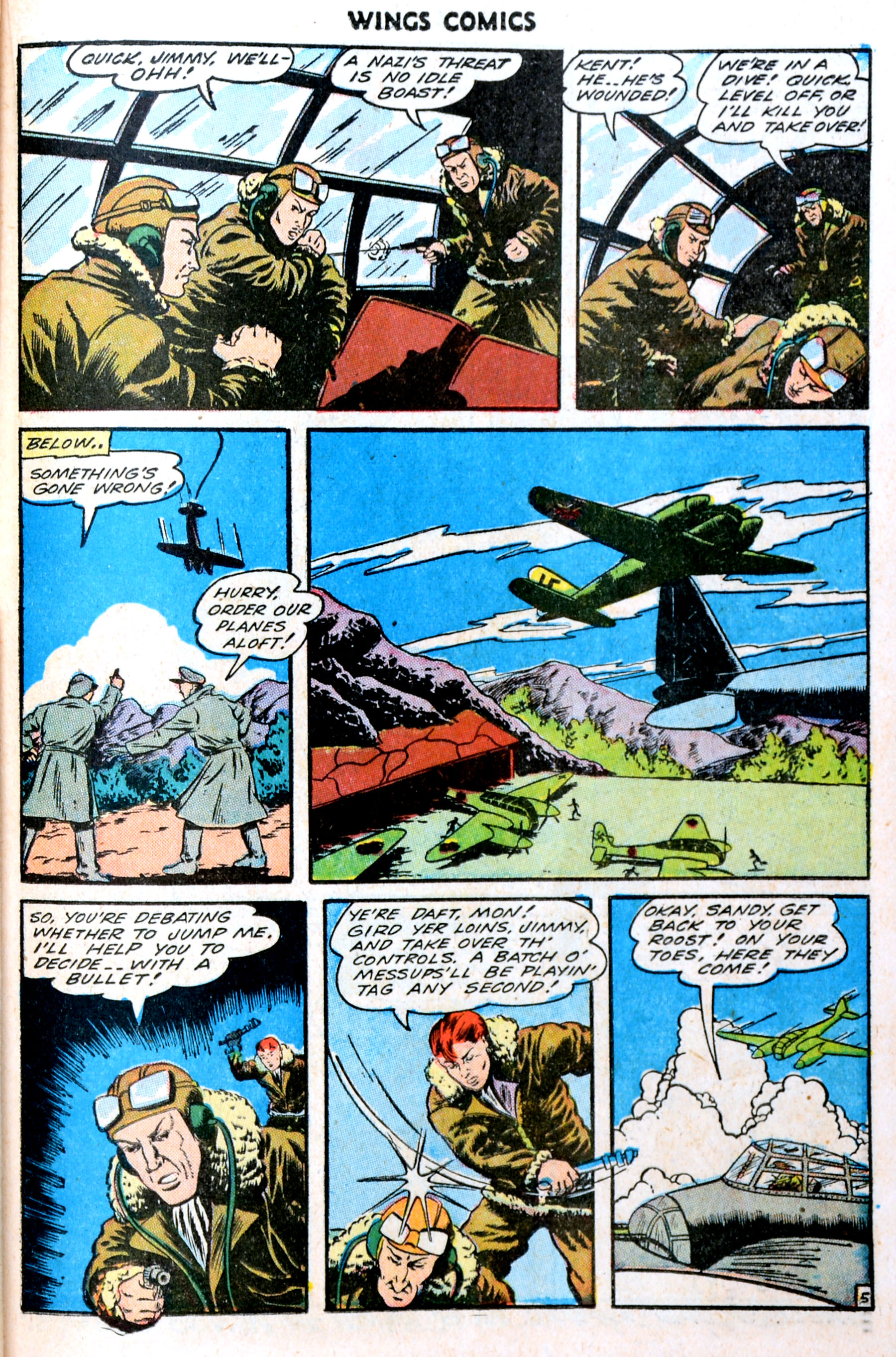 Read online Wings Comics comic -  Issue #47 - 31