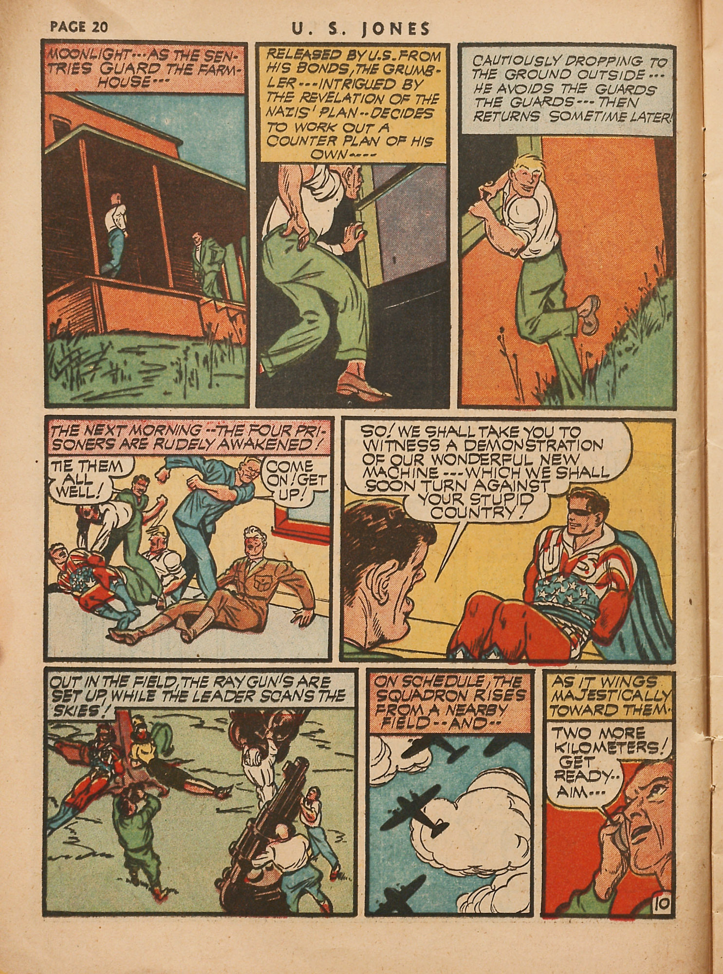 Read online U.S. Jones comic -  Issue #1 - 21