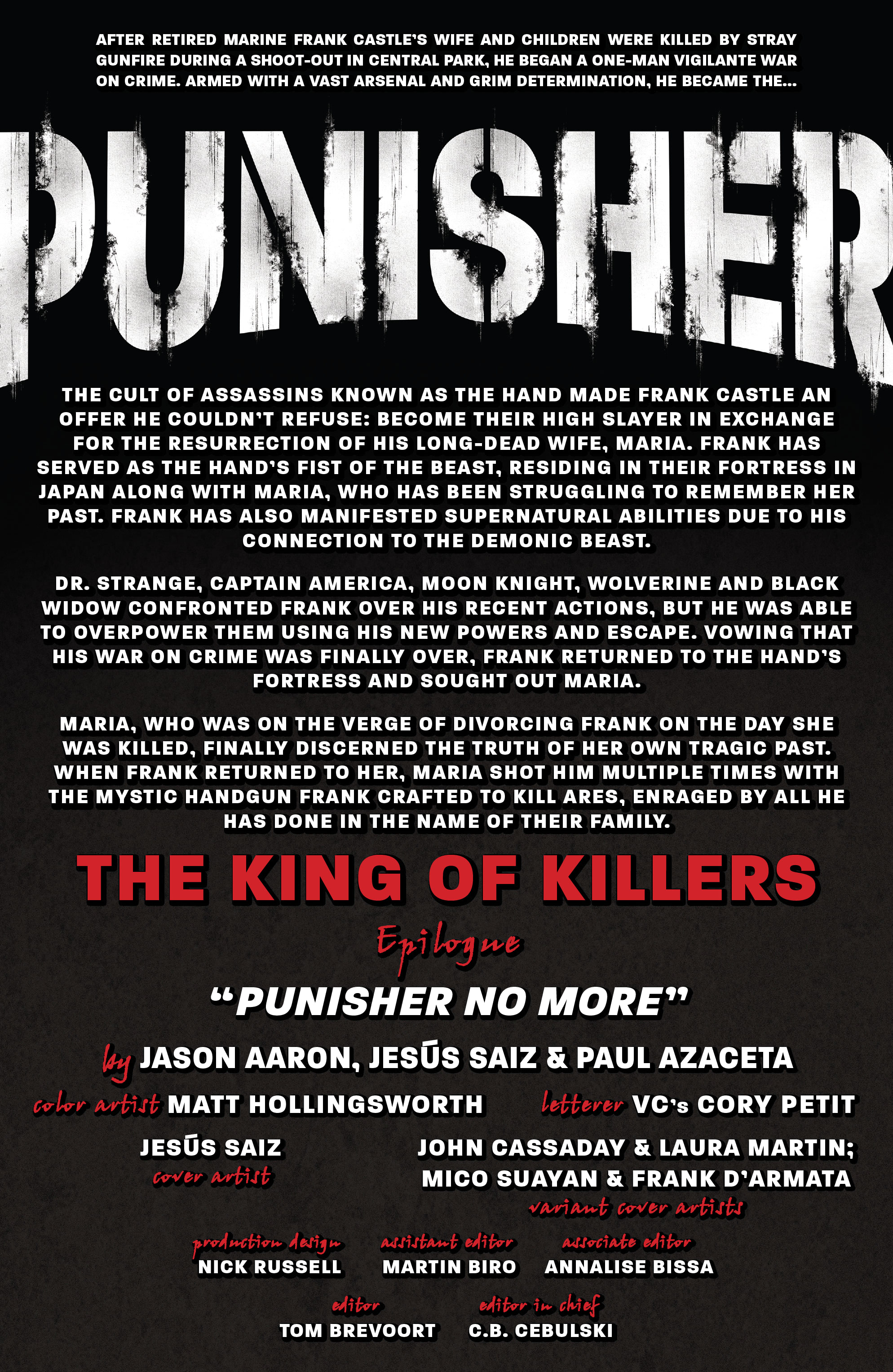 Read online Punisher (2022) comic -  Issue #12 - 2