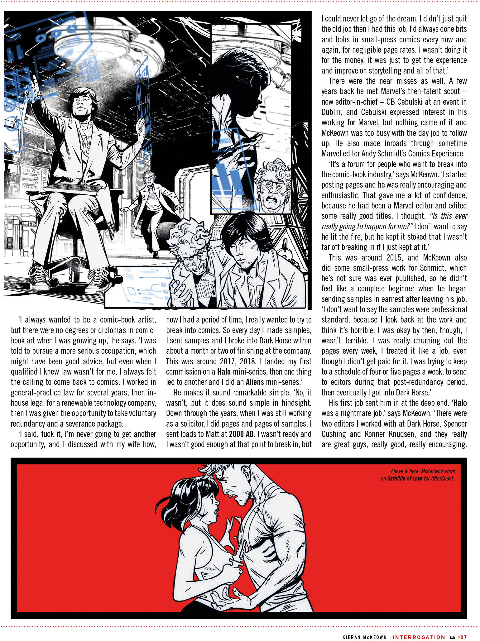Read online Judge Dredd Megazine (Vol. 5) comic -  Issue #457 - 109
