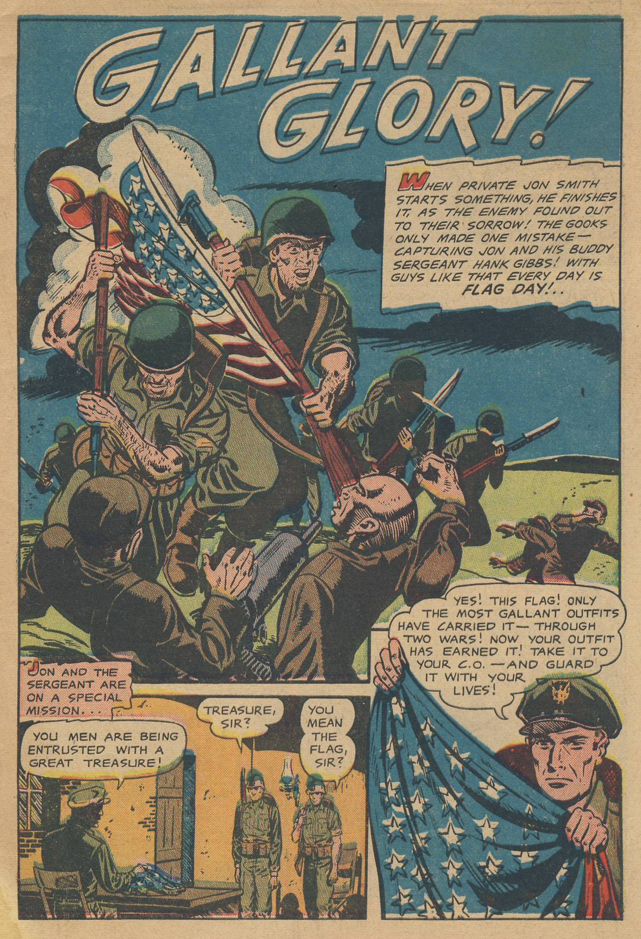 Read online G-I in Battle (1952) comic -  Issue #1 - 3