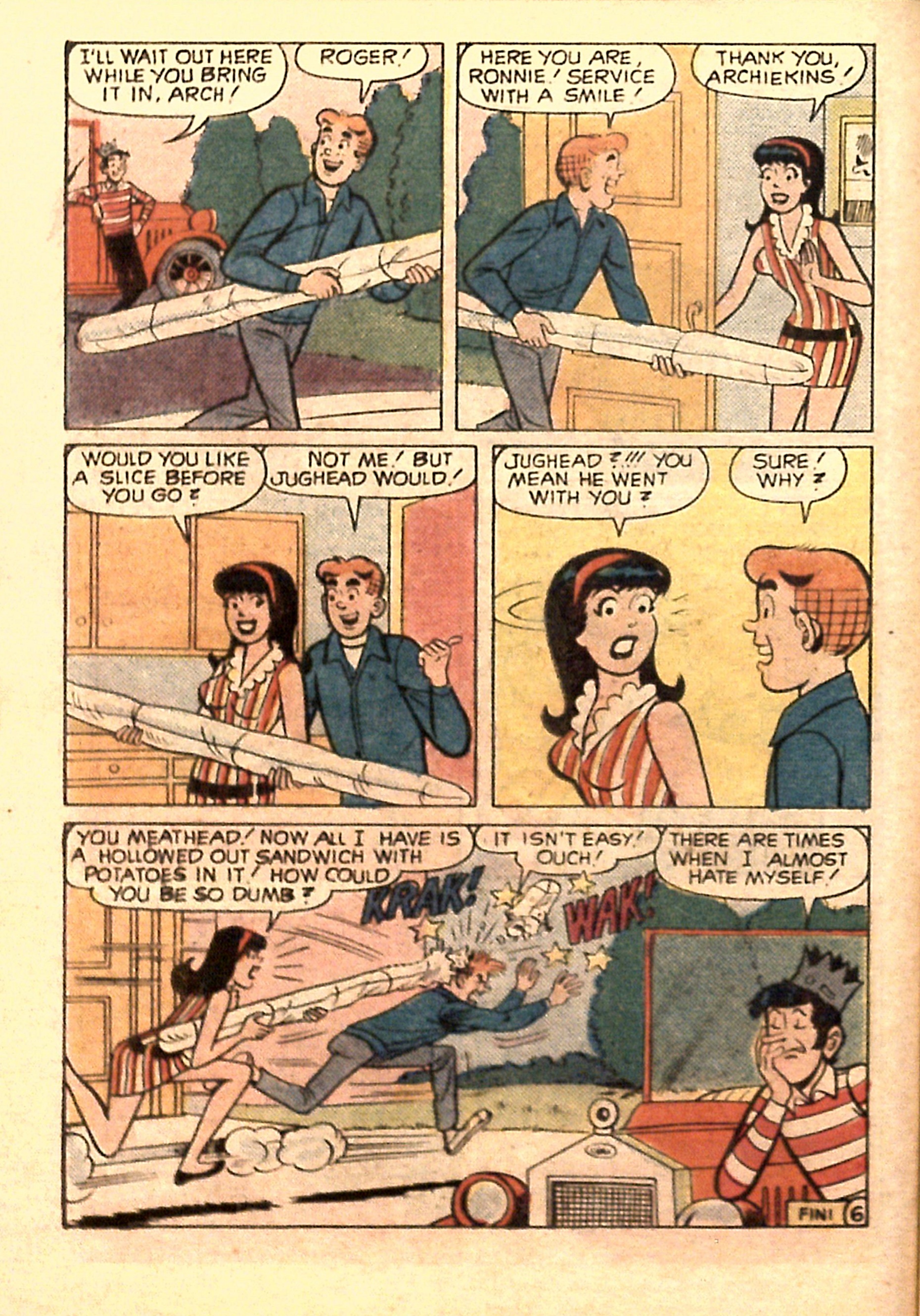 Read online Archie...Archie Andrews, Where Are You? Digest Magazine comic -  Issue #17 - 118