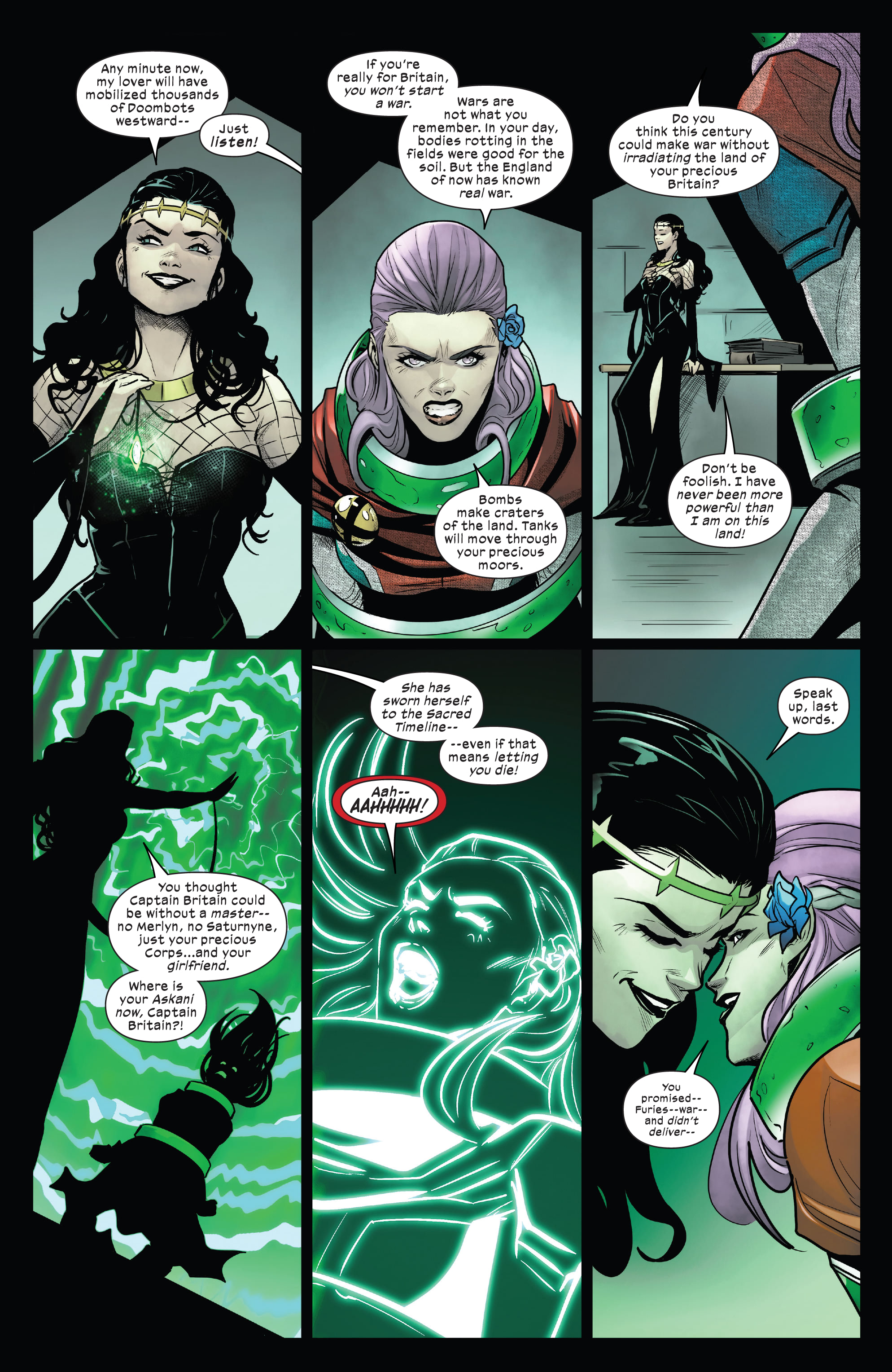 Read online Betsy Braddock: Captain Britain comic -  Issue #5 - 17