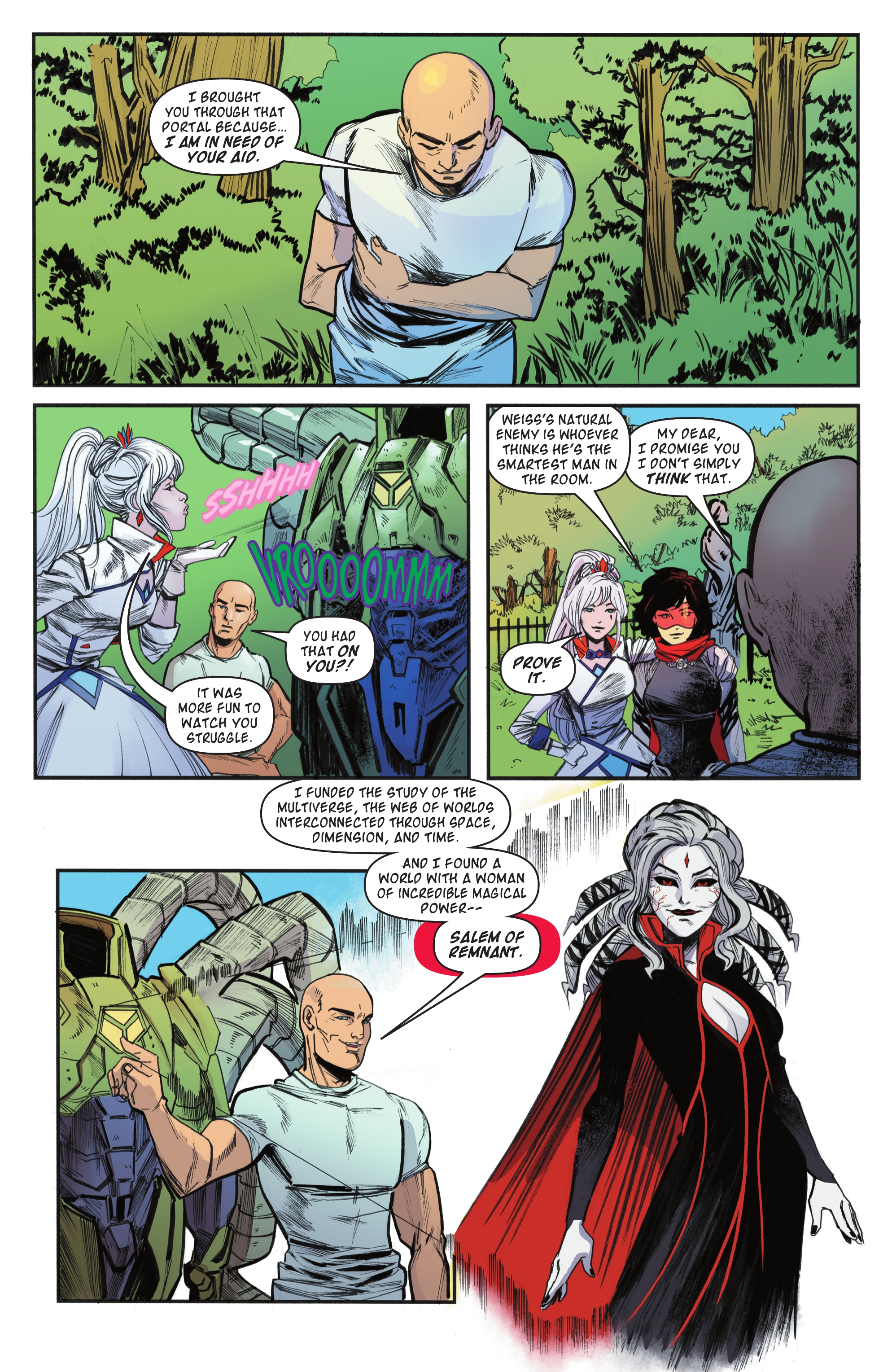Read online DC/RWBY comic -  Issue #4 - 15