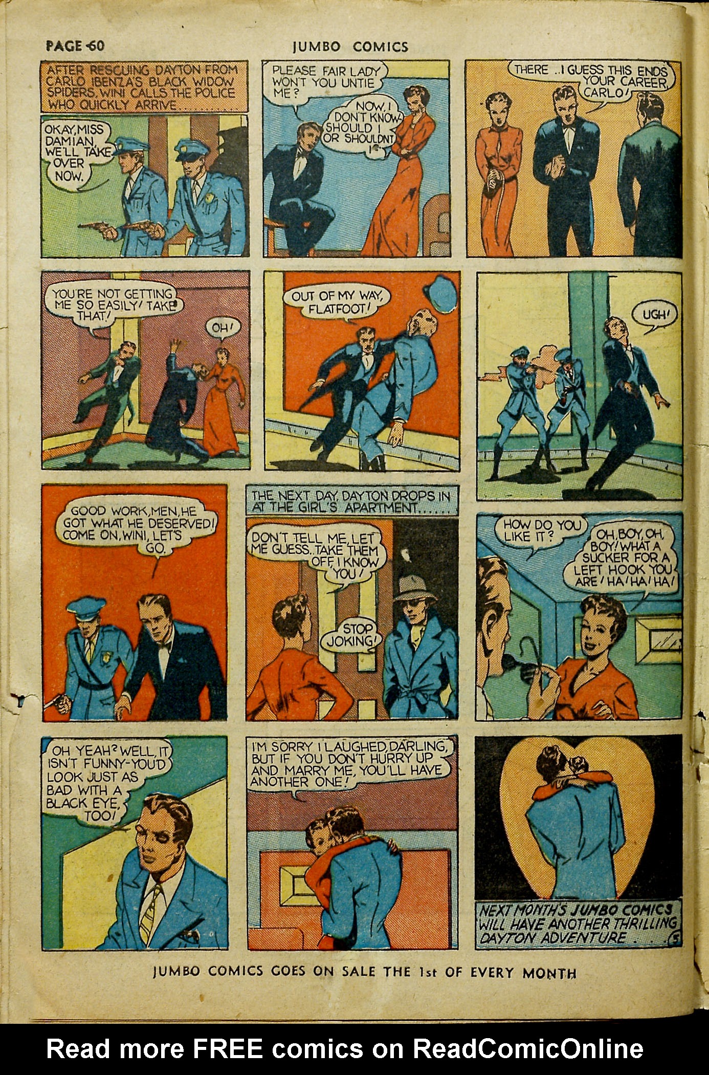 Read online Jumbo Comics comic -  Issue #13 - 62